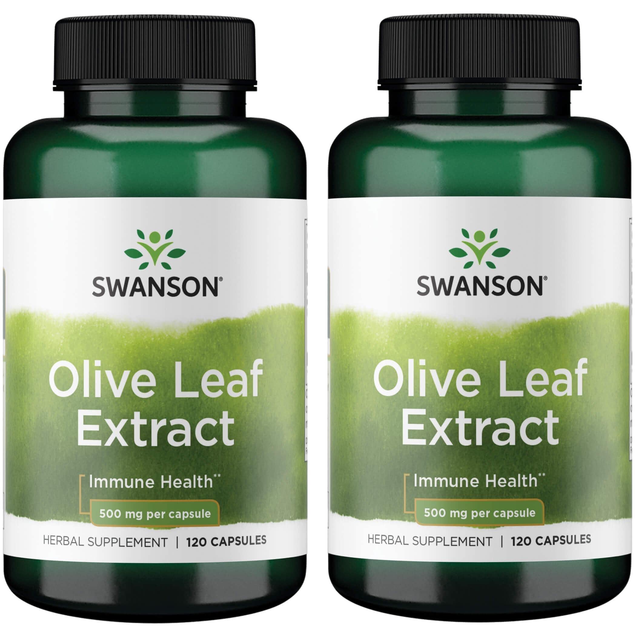 Foto 1 | Suplemento De Extracto De Hoja De Olivo De Swanson 500 Mg 240 Cápsulas - Venta Internacional.