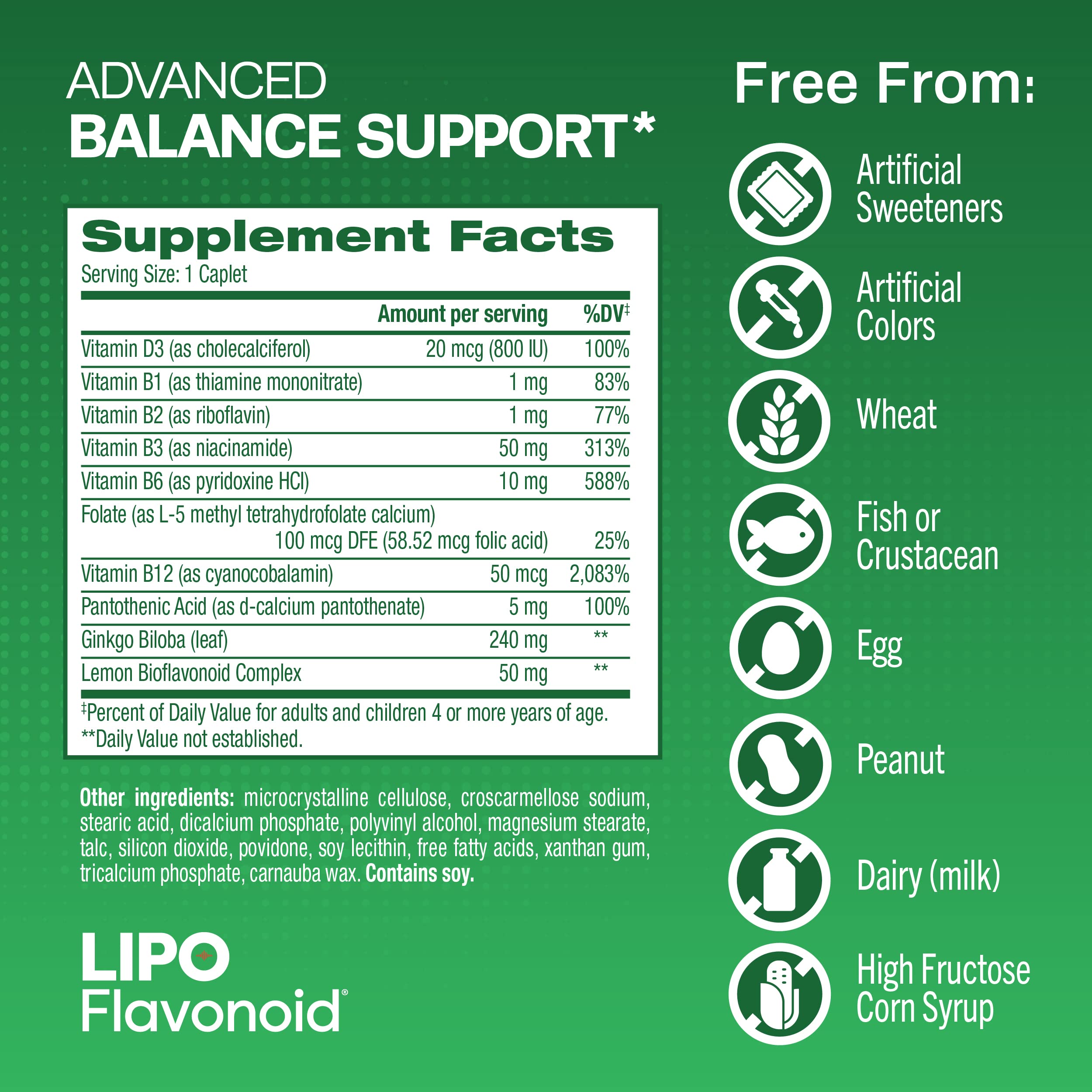 Foto 6 pulgar | Suplemento Lipo-flavonoid Balance Support, 30 Unidades - Venta Internacional.