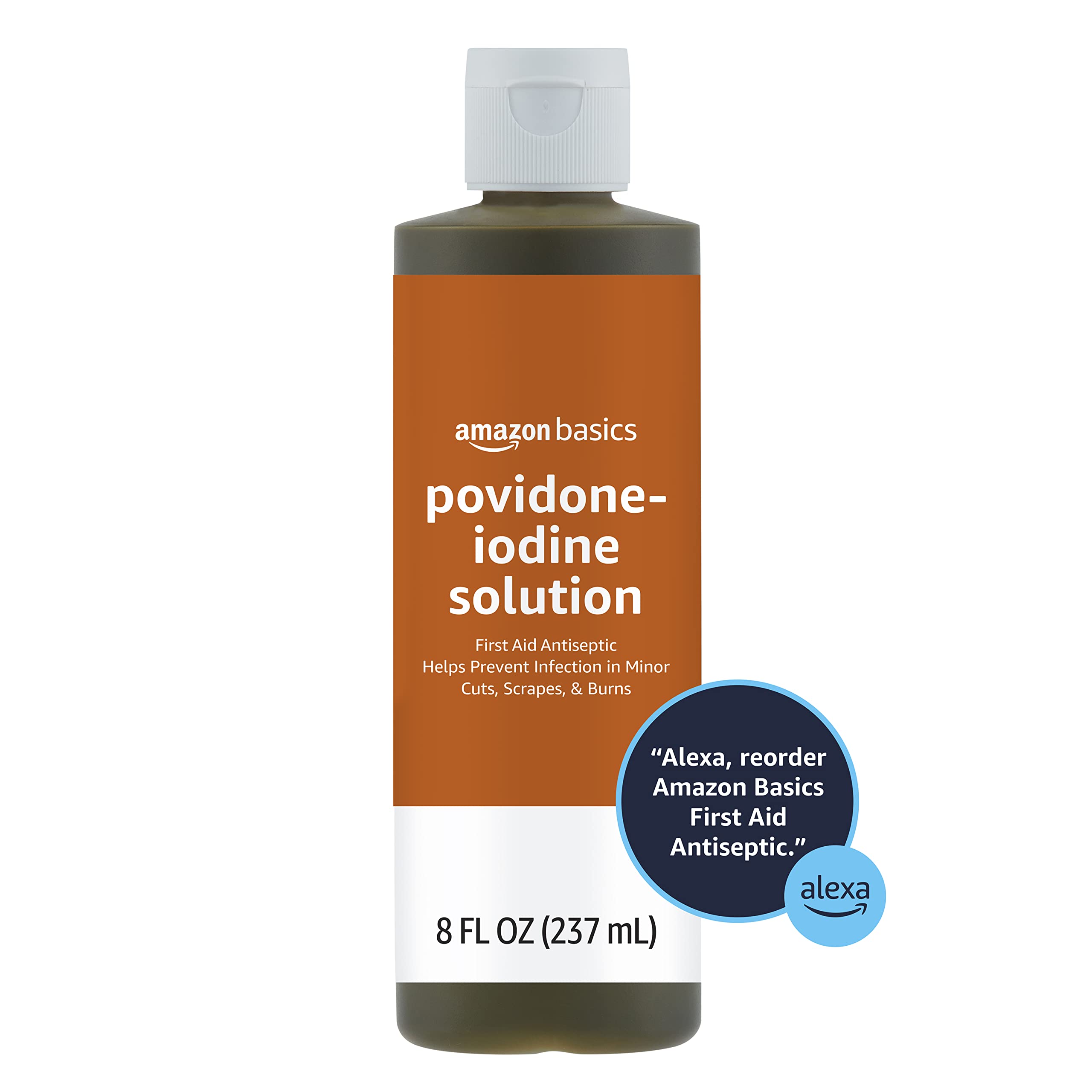 Foto 3 pulgar | Antiséptico De Primeros Auxilios Amazon Basics Con 10% De Povidona Yodada, 240 Ml X4 - Venta Internacional.