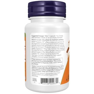 Foto 3 | Supplements Now Probiotic-10™, 25 Mil Millones De Cápsulas Vegetarianas - Venta Internacional.