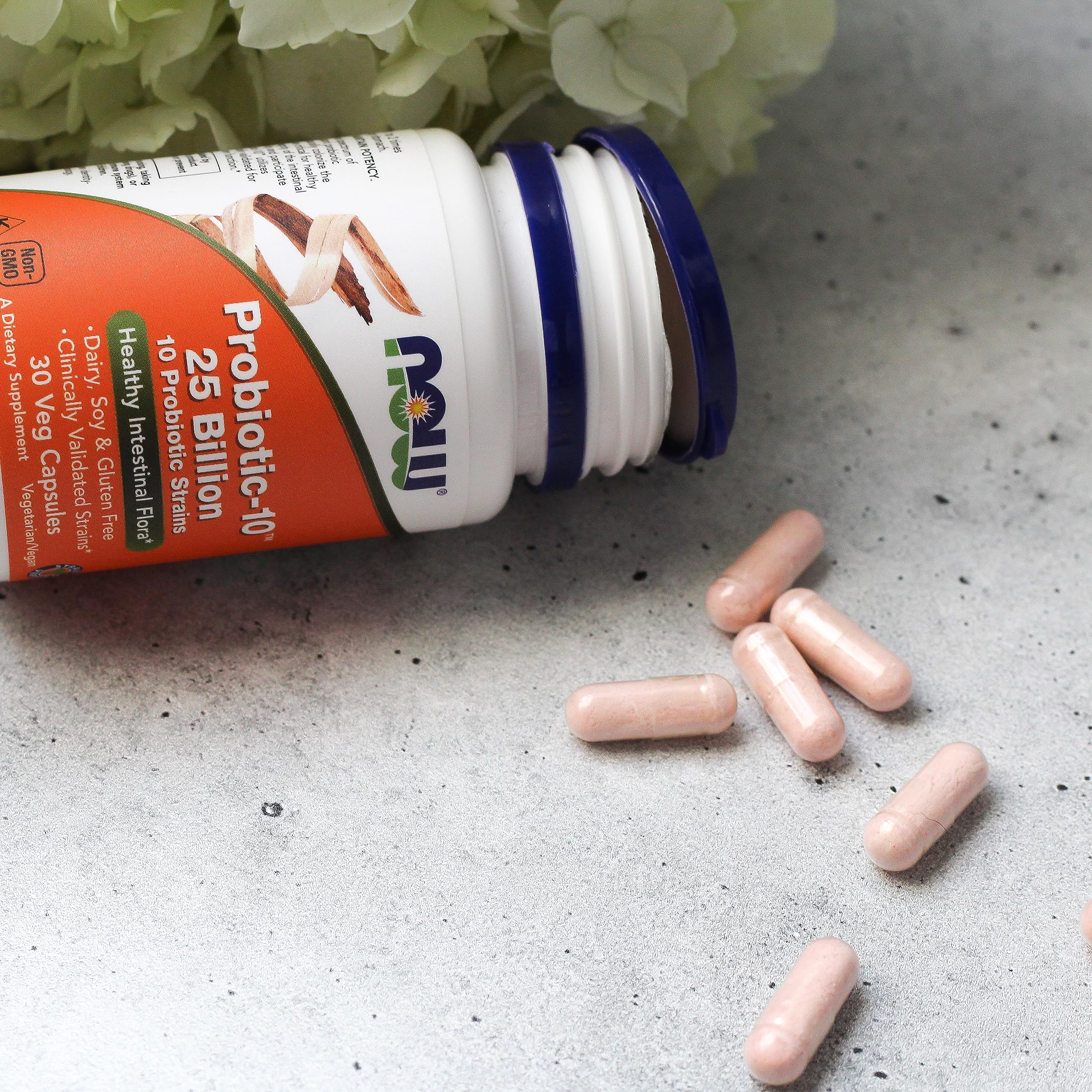 Foto 6 pulgar | Supplements Now Probiotic-10™, 25 Mil Millones De Cápsulas Vegetarianas - Venta Internacional.