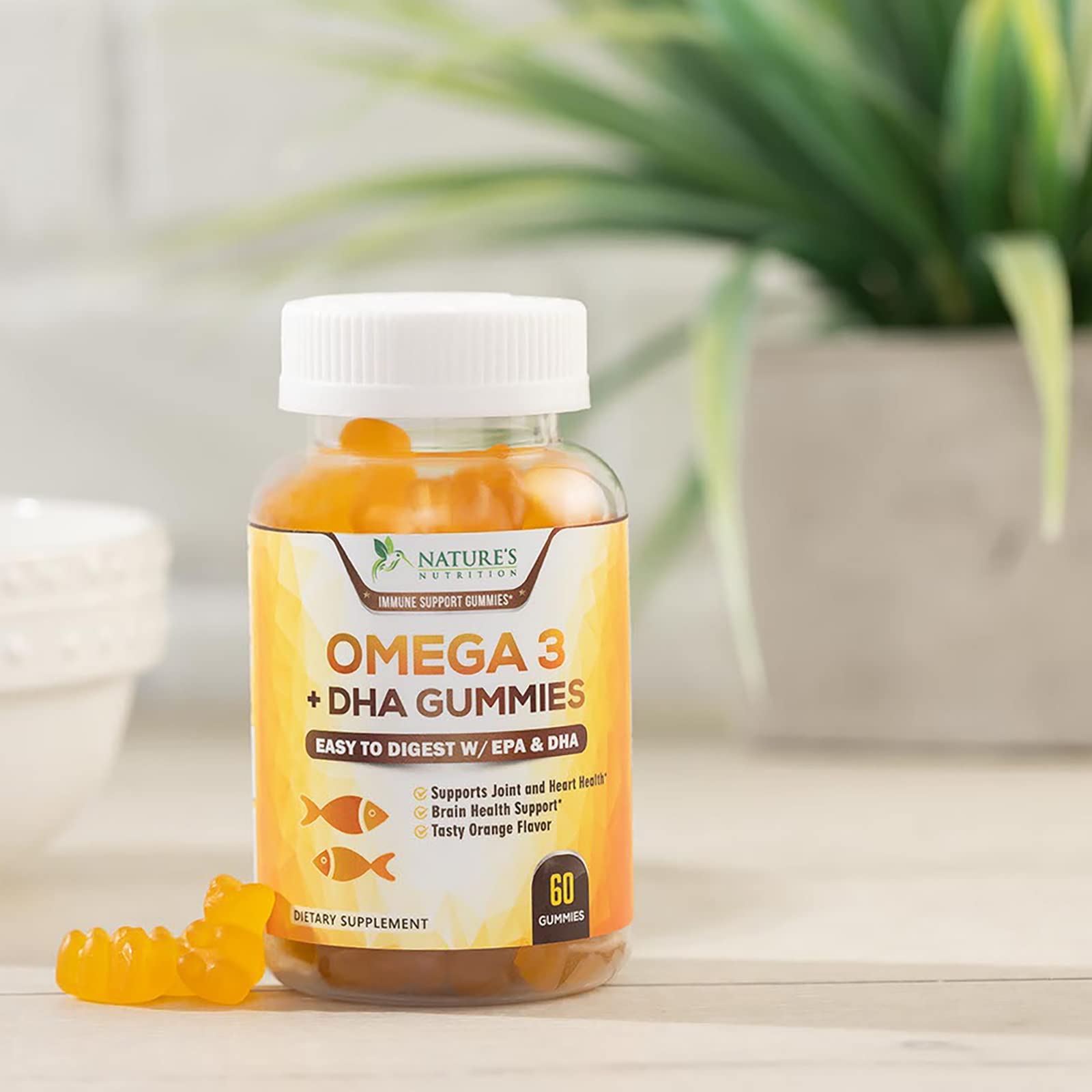 Foto 8 pulgar | Gomitas De Aceite De Pescado Omega 3 Supplement Nature's Nutrition 60 - Venta Internacional.