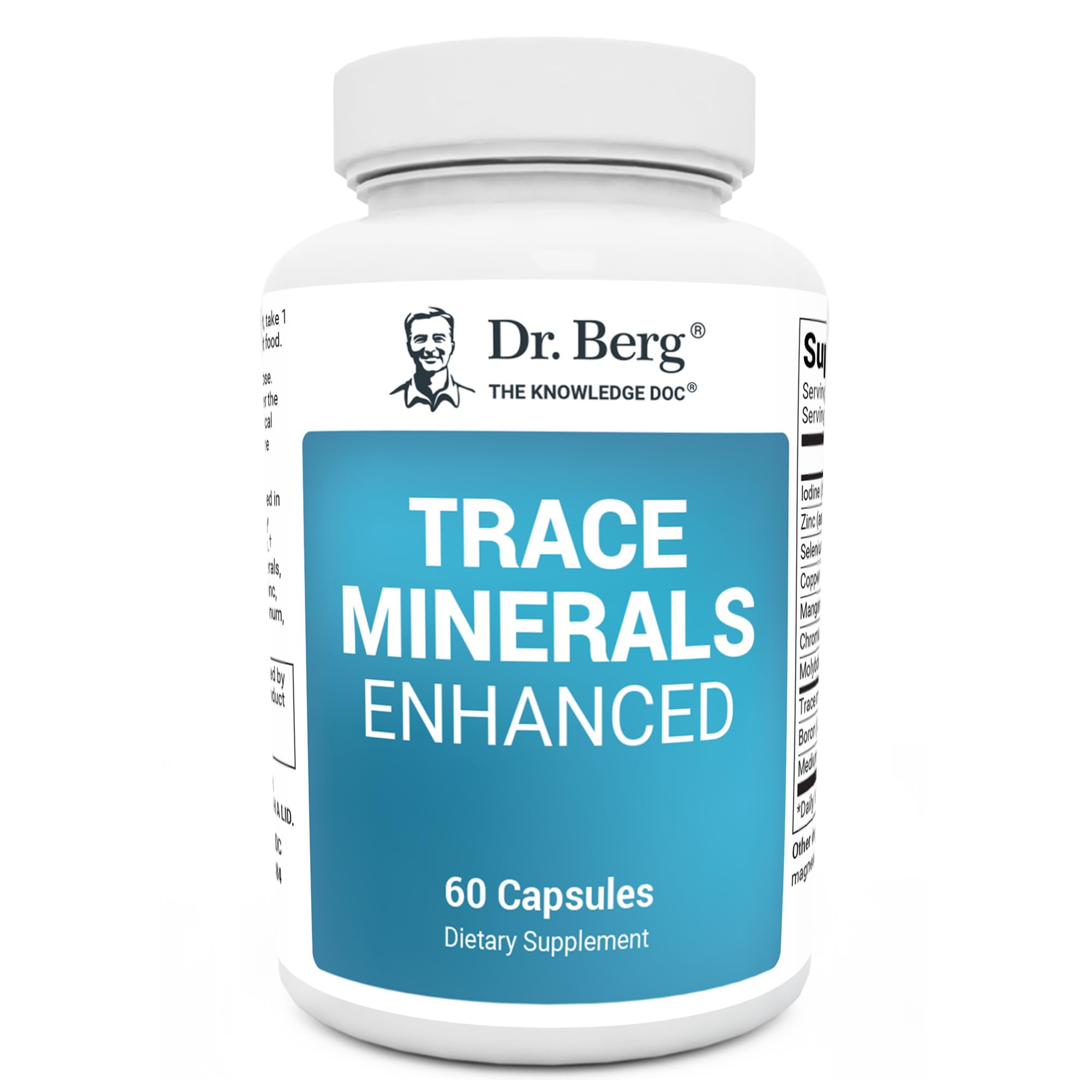 Foto 2 pulgar | Suplemento Dr. Berg Trace Minerals Enhanced Complex 60 Cápsulas - Venta Internacional.