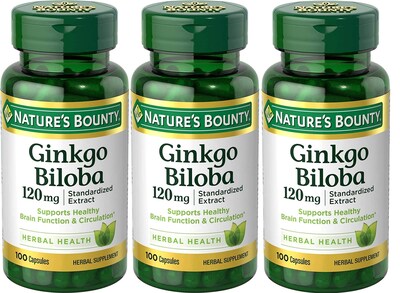 Foto 1 | Suplemento Nature's Bounty Ginkgo Biloba 120 Mg 100 Cápsulas - Venta Internacional.