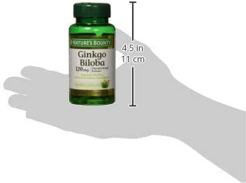Foto 5 pulgar | Suplemento Nature's Bounty Ginkgo Biloba 120 Mg 100 Cápsulas - Venta Internacional.