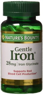 Foto 1 | Suplemento Nature's Bounty Gentle Iron 28 Mg 90 Cápsulas - Venta Internacional.