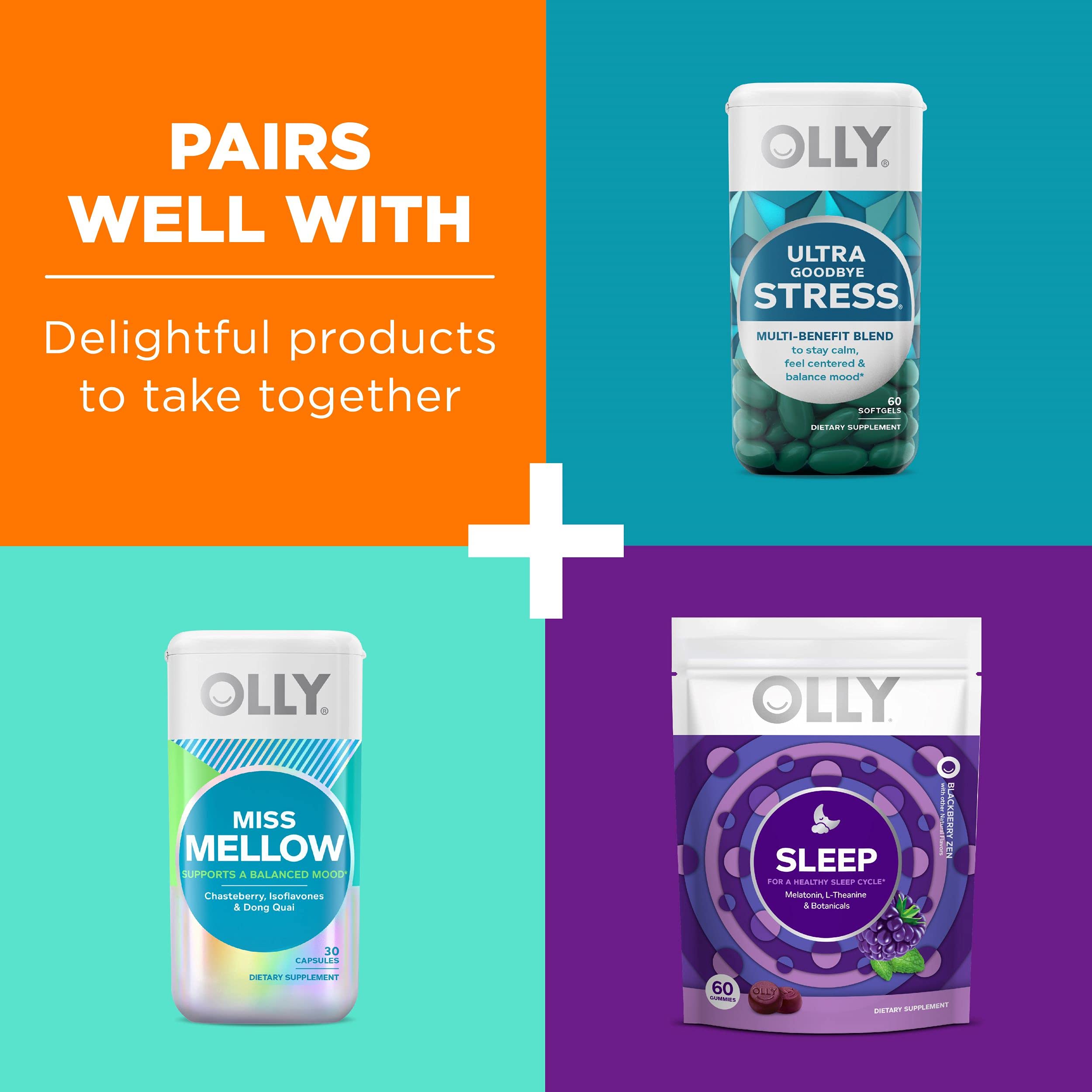 Foto 7 pulgar | Suplemento Olly Hello Happy Gommy Worms Mood Balance, 60 Unidades - Venta Internacional.