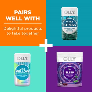 Foto 6 | Suplemento Olly Hello Happy Gommy Worms Mood Balance, 60 Unidades - Venta Internacional.