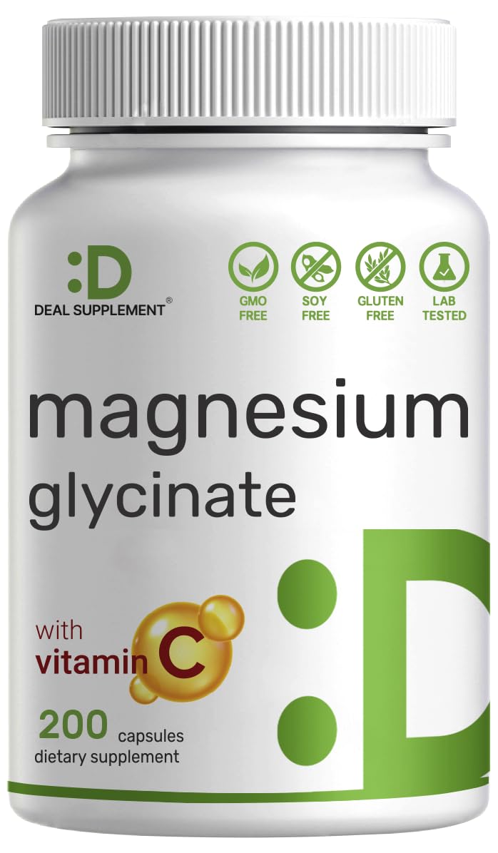 Foto 2 pulgar | Suplemento De Oferta Suplemento Glicinato De Magnesio Más Vitamina C - Venta Internacional.