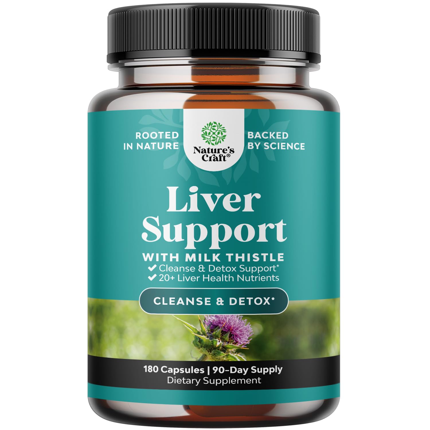 Foto 2 pulgar | Suplemento Natures Craft Liver Cleanse Detox 180 Cápsulas - Venta Internacional.