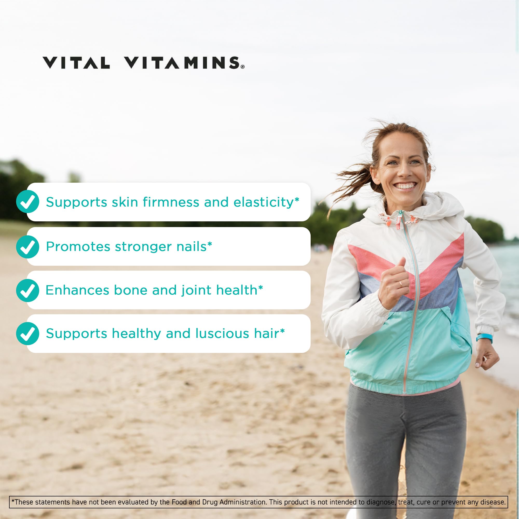 Foto 5 | Péptidos De Colágeno En Polvo, Vitaminas Vitales, 30 Porciones, Sin Sabor - Venta Internacional.