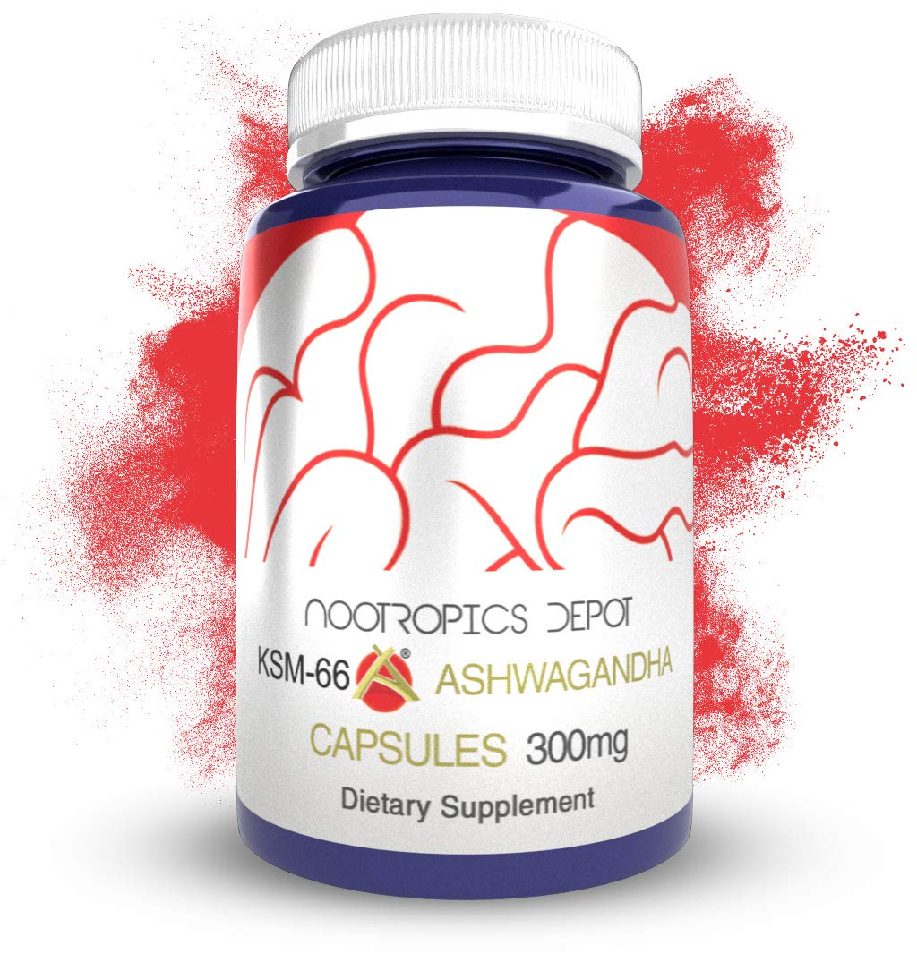 Foto 2 pulgar | Suplemento Nootropics Depot Ksm-66 Ashwagandha 300 Mg 90 Cápsulas - Venta Internacional.