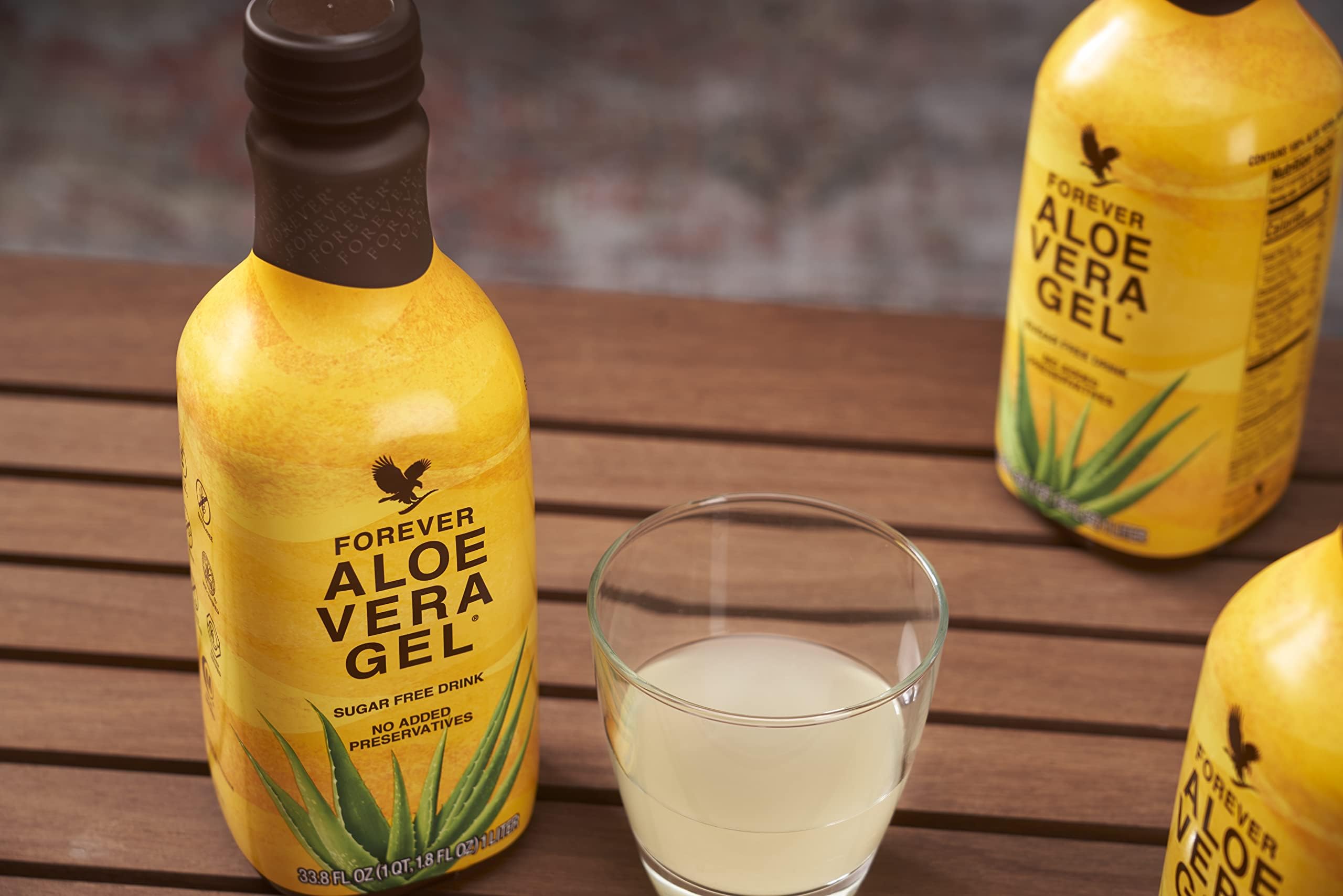 Foto 3 pulgar | Gel De Aloe Vera Forever Living Products, Paquete De 2 Unidades, 1 Litro - Venta Internacional.