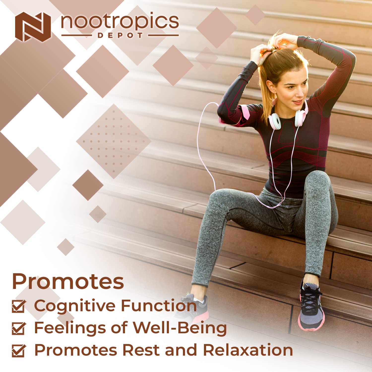 Foto 7 | Cápsulas De Glicinato De Magnesio Nootropics Depot, 180 Unidades - Venta Internacional.