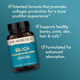 Foto 5 | Suplemento Dietético Dr. Mercola Silica Collagen Builder 60 Cápsulas - Venta Internacional.