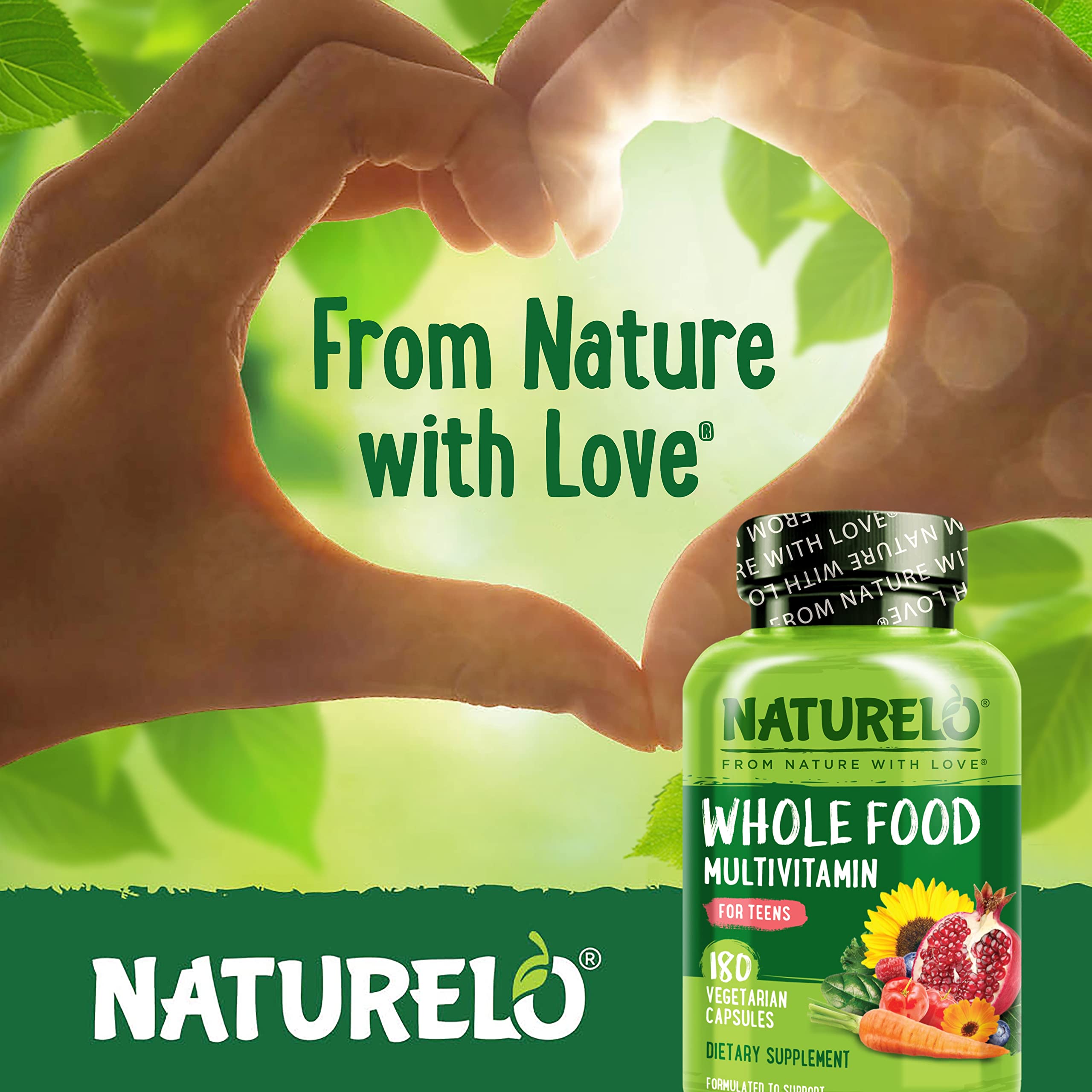 Foto 8 pulgar | Suplemento Multivitamínico Naturelo Whole Food Teens 180 Cápsulas - Venta Internacional.