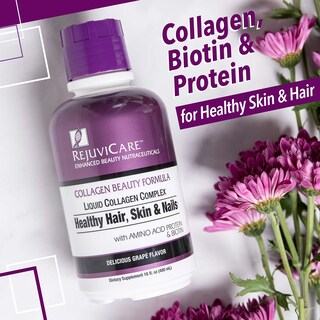 Foto 3 | Suplemento Rejuvicare Liquid Collagen Beauty, 480 Ml, Sabor A Uva - Venta Internacional.