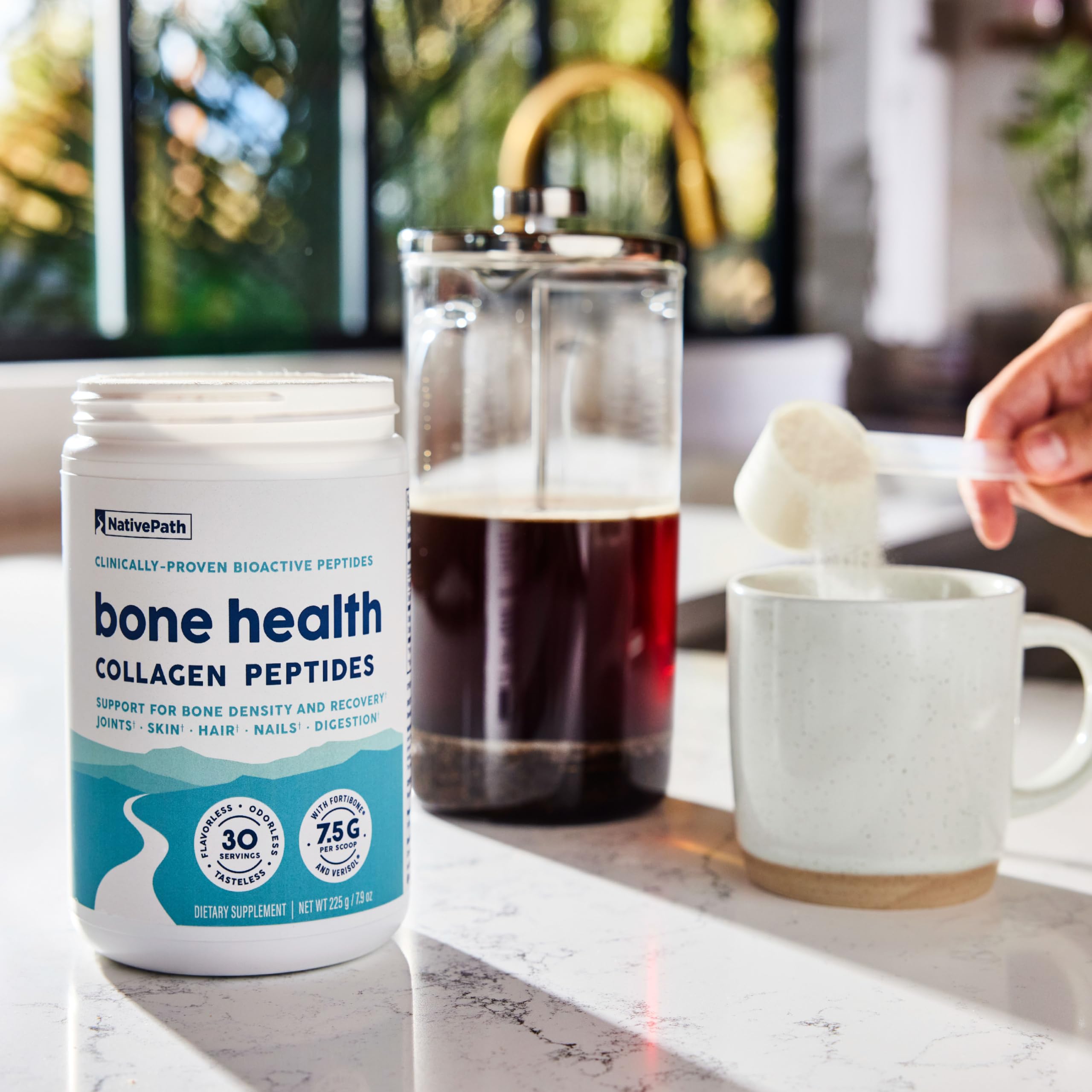 Foto 8 pulgar | Suplemento De Colágeno Nativepath Bone Health, 230 Ml, 30 Porciones - Venta Internacional.