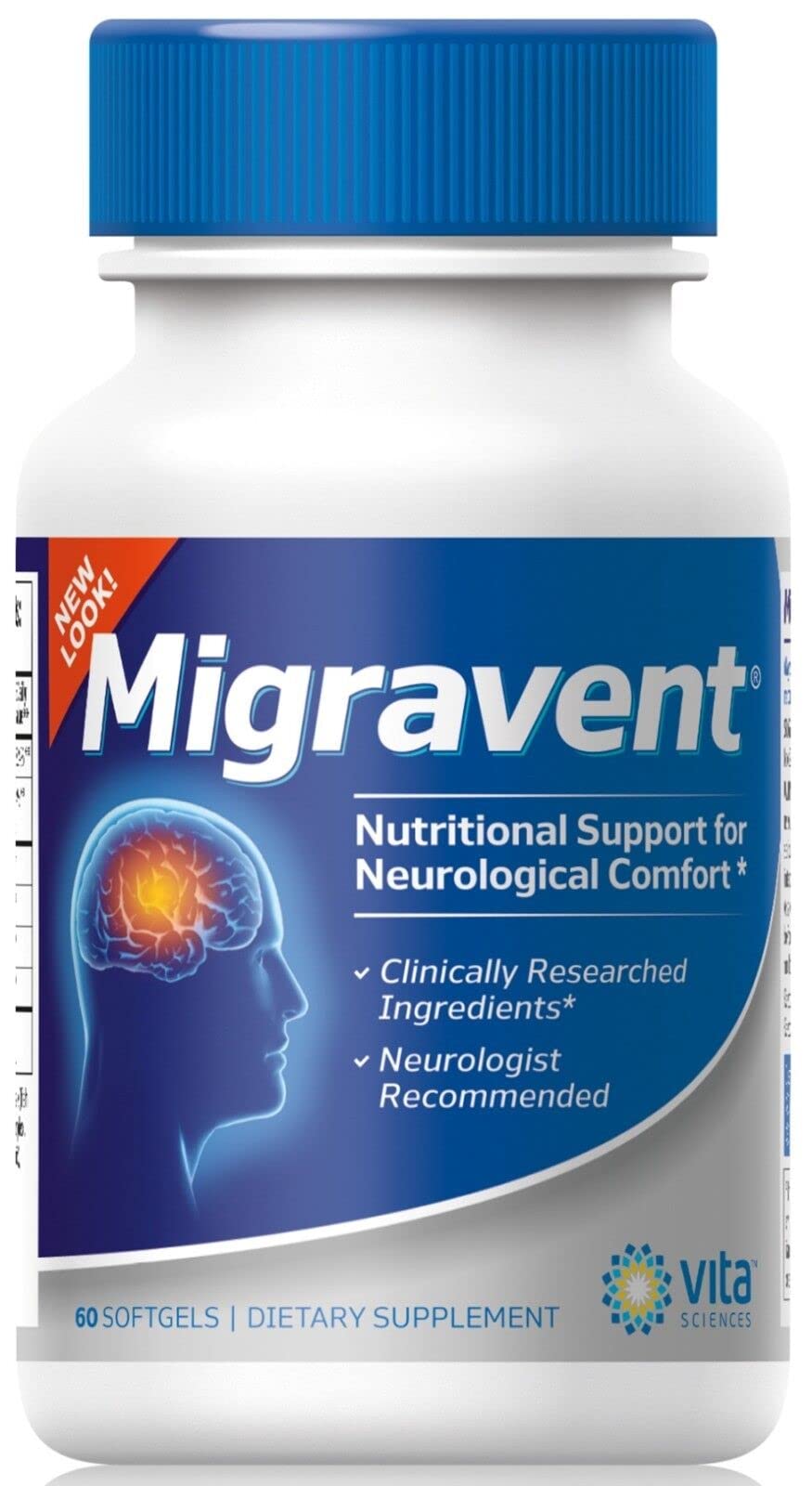 Foto 6 | Suplemento Vita Sciences Miravent Migraine Relief, 60 Unidades - Venta Internacional.