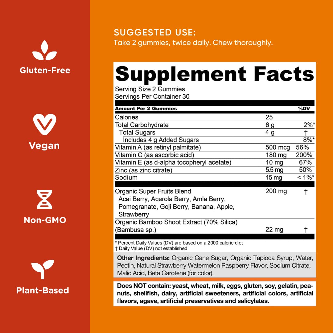 Foto 5 pulgar | Suplemento Goli Superfruits Beauty Gommy Vitamin 60 Unidades - Venta Internacional.