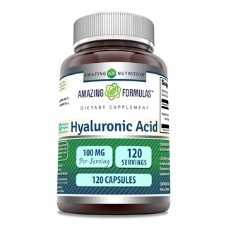 Foto 1 | Suplemento De Ácido Hialurónico Amazing Formulas 100 Mg 120 Cápsulas - Venta Internacional.