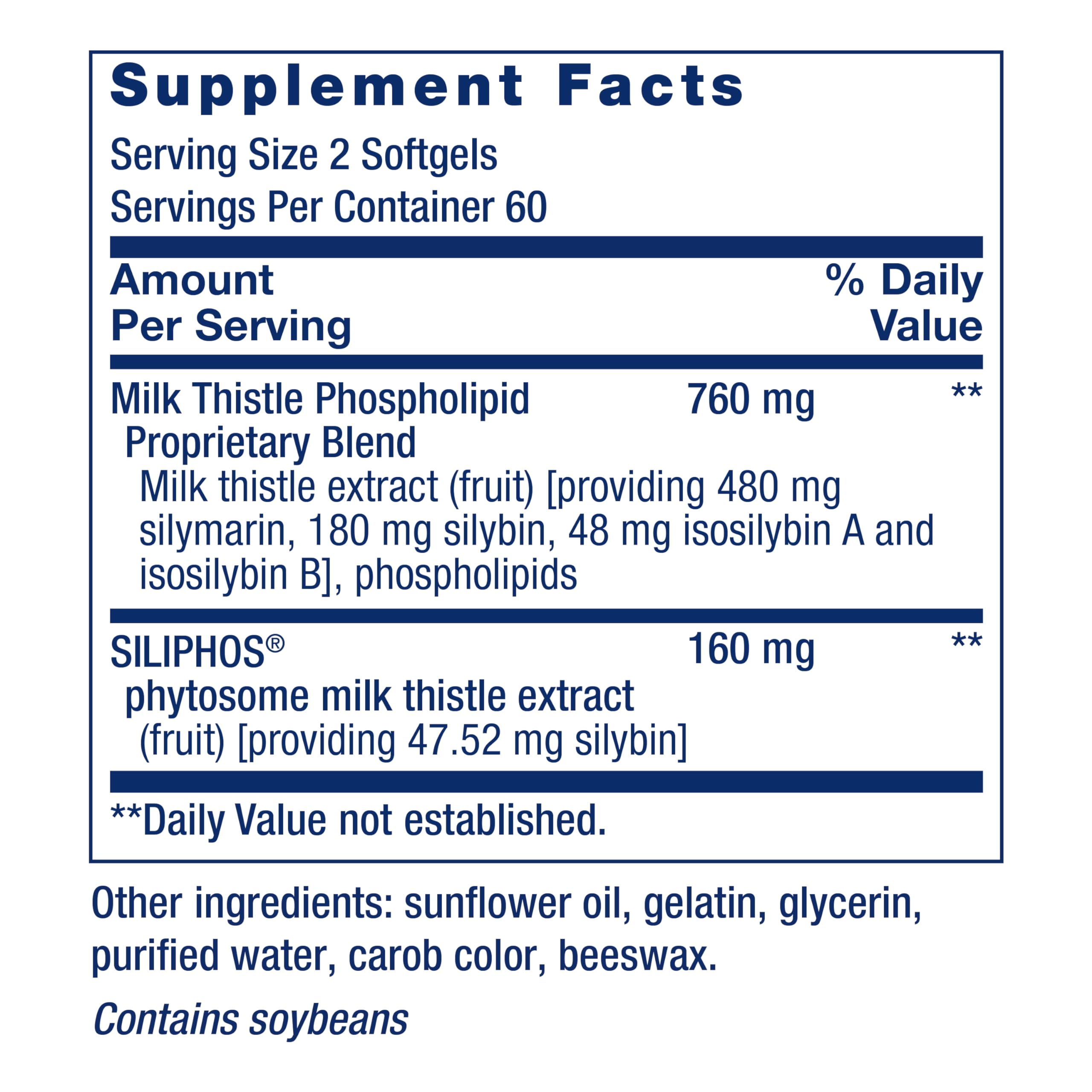 Foto 3 pulgar | Supplement Life Extension Advanced Milk Thistle 120 Cápsulas Blandas - Venta Internacional.