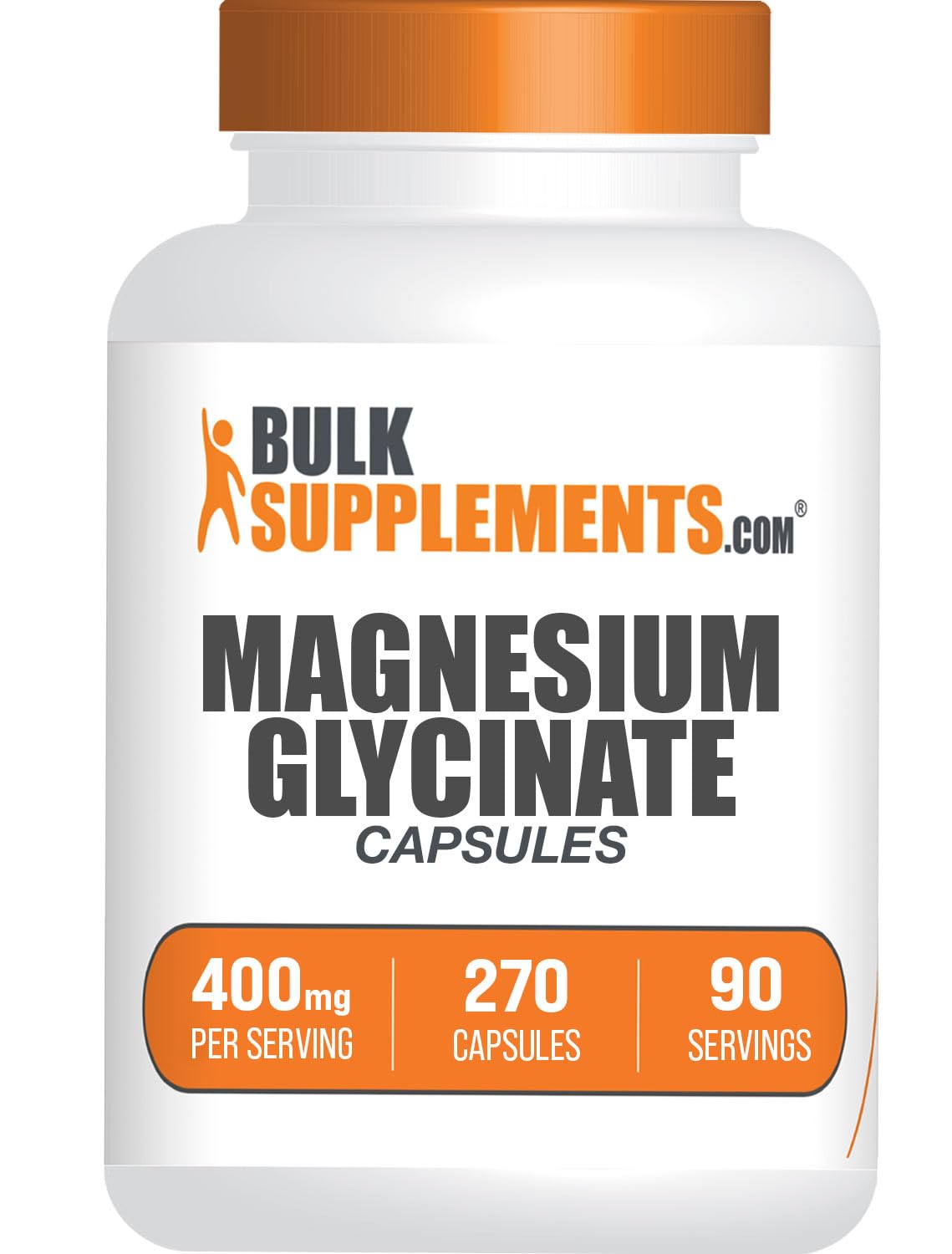 Foto 2 pulgar | Suplemento De Glicinato De Magnesio A Granel, 400 Mg, 270 Cápsulas - Venta Internacional.