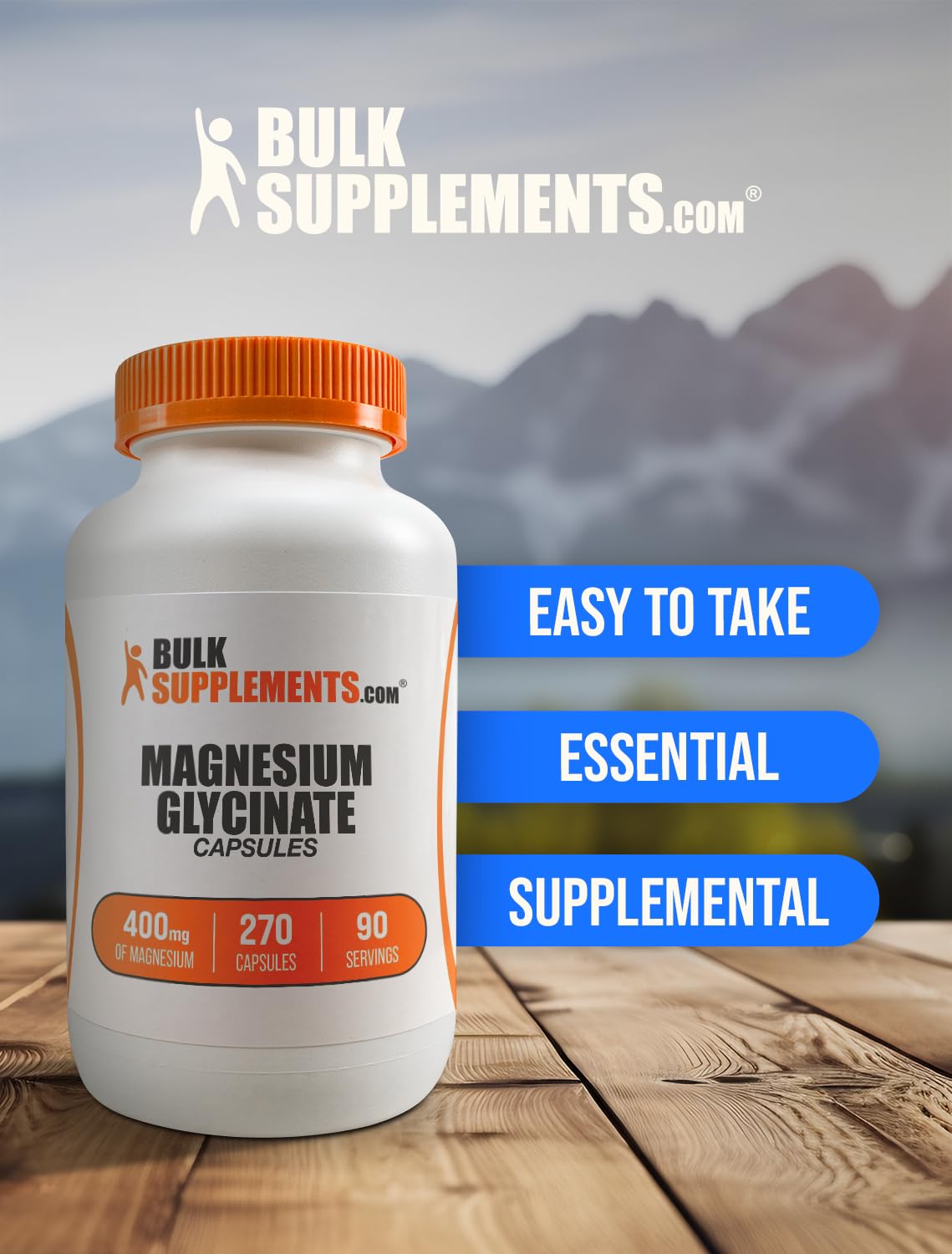 Foto 5 | Suplemento De Glicinato De Magnesio A Granel, 400 Mg, 270 Cápsulas - Venta Internacional.