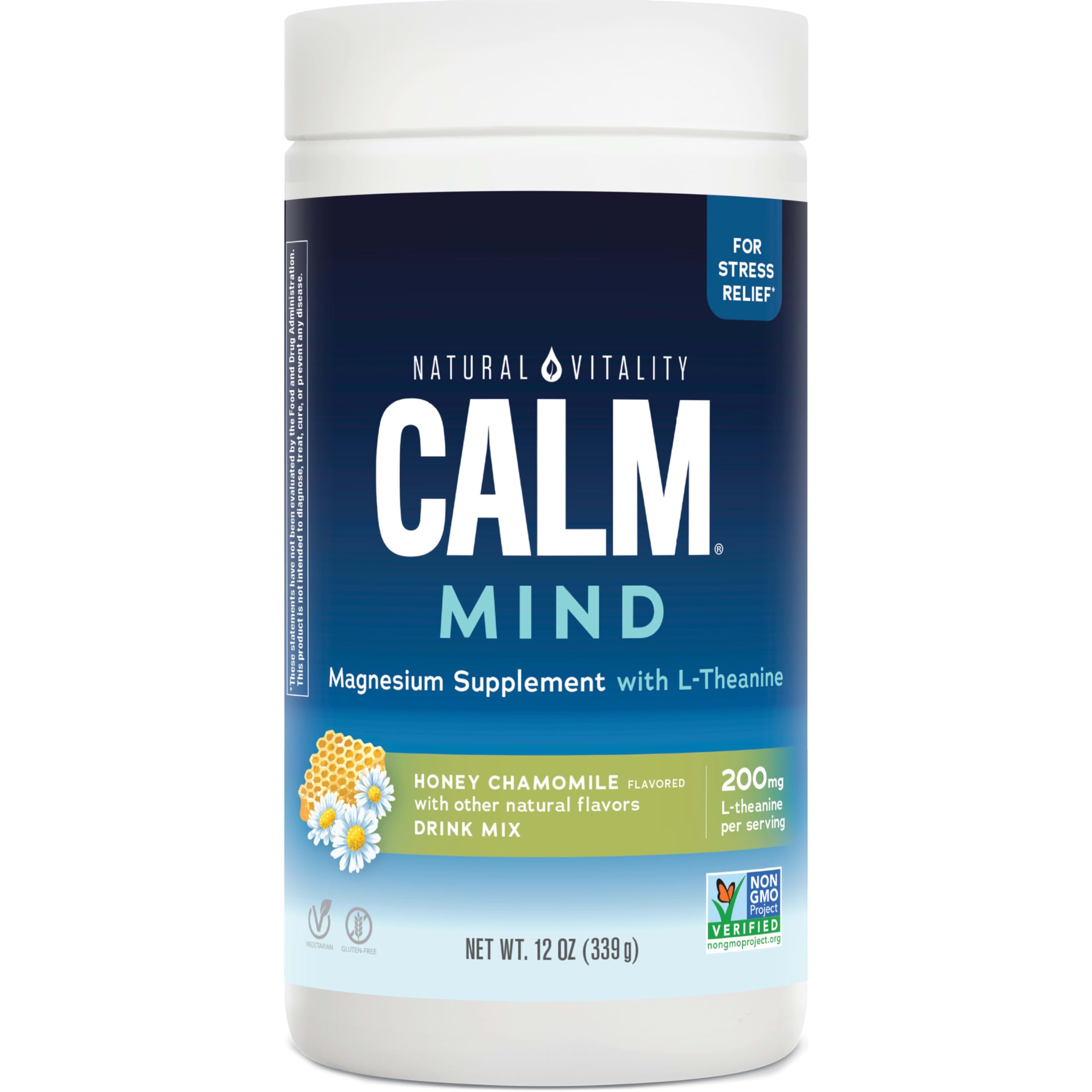 Foto 2 pulgar | Suplemento De Citrato De Magnesio Natural Vitality Calm Mind 355 Ml - Venta Internacional.