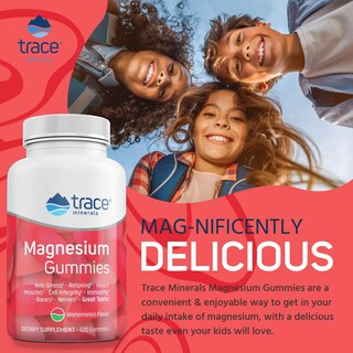 Foto 3 | Gomitas De Magnesio Con Oligoelementos, 120 Unidades, Sandía Con Bajo Contenido De Azúcar - Venta Internacional.