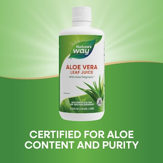 Foto 4 | Zumo De Hojas De Aloe Vera Nature's Way Aloe Polymax+ 1l - Venta Internacional.