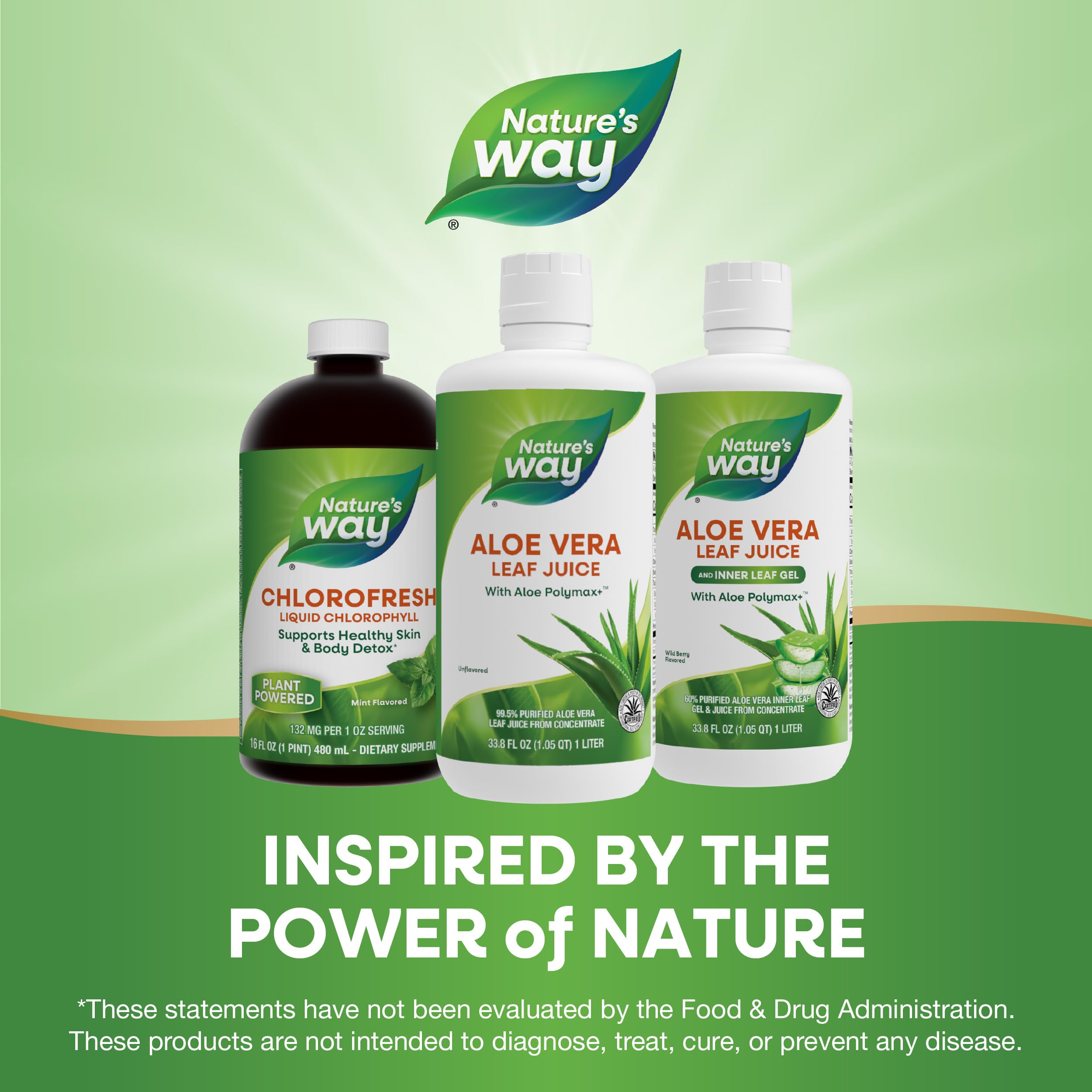 Foto 8 pulgar | Zumo De Hojas De Aloe Vera Nature's Way Aloe Polymax+ 1l - Venta Internacional.