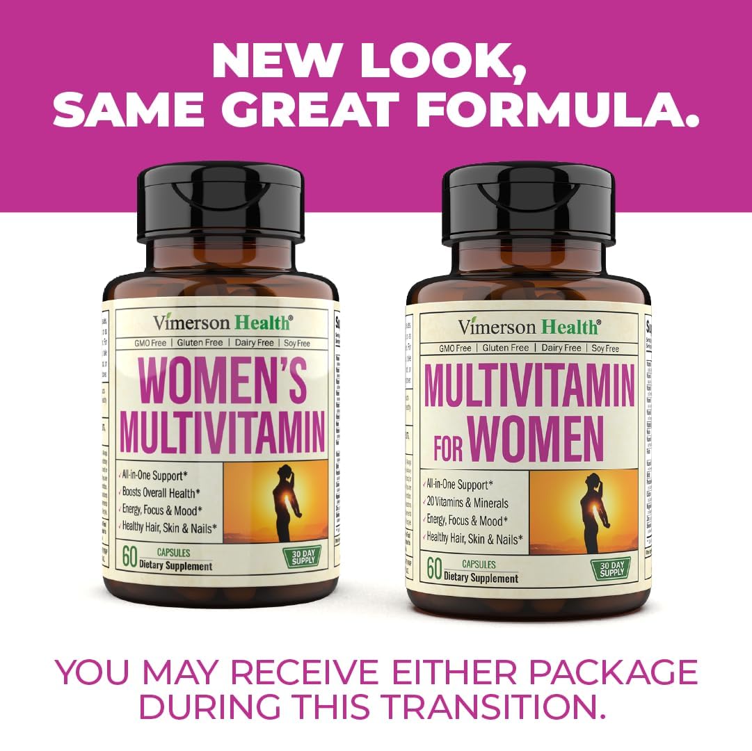 Foto 8 pulgar | Multivitamínico Vimerson Health Para Mujeres Con 20 Vitaminas Y Minerales - Venta Internacional.