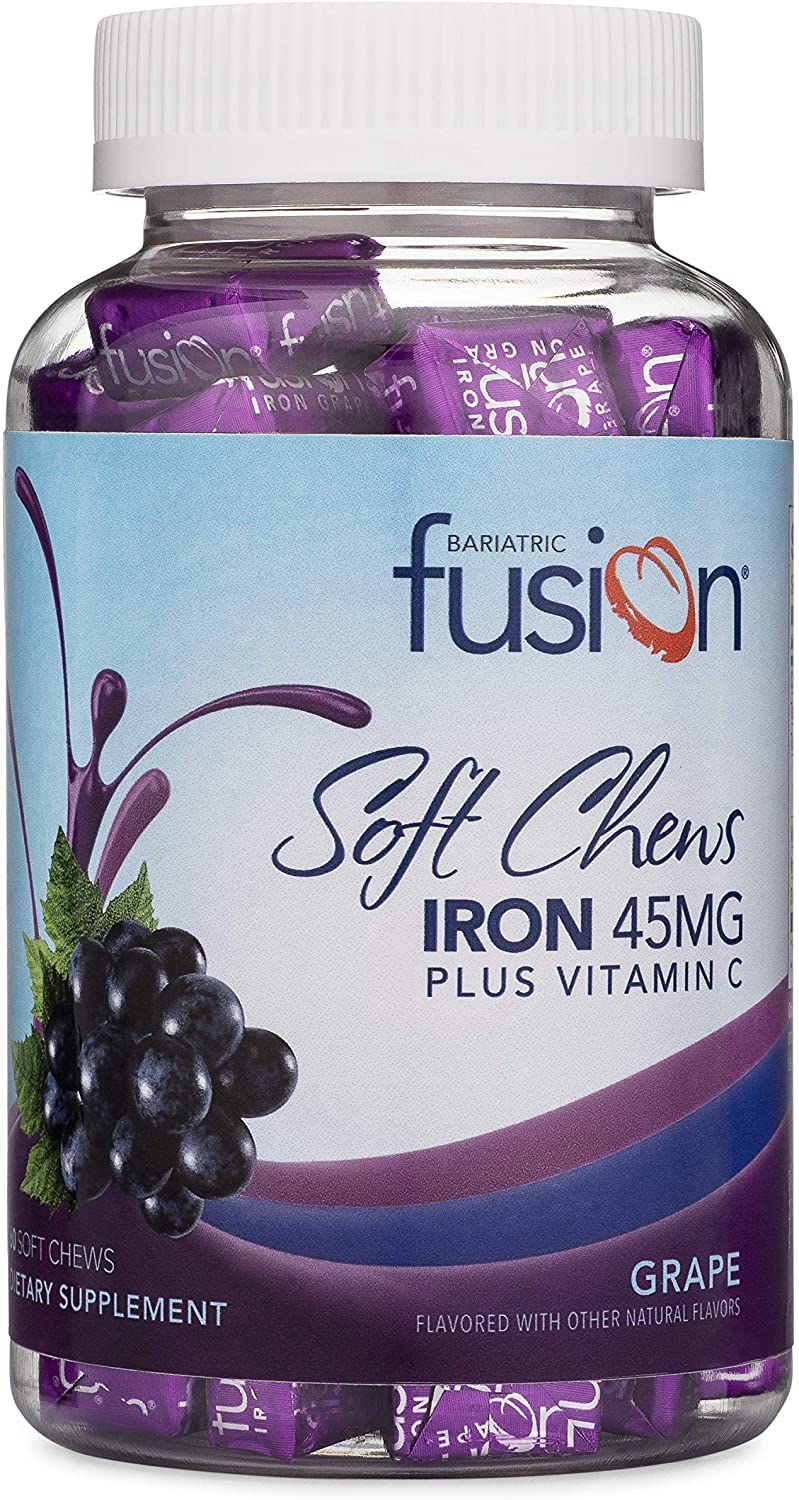 Foto 2 pulgar | Suplemento De Hierro Bariatric Fusion Iron Soft Chew, 45 Mg, 60 Unidades - Venta Internacional.