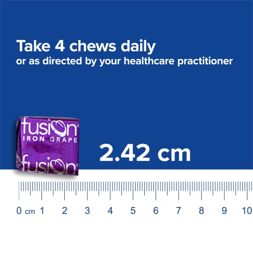 Foto 5 pulgar | Suplemento De Hierro Bariatric Fusion Iron Soft Chew, 45 Mg, 60 Unidades - Venta Internacional.