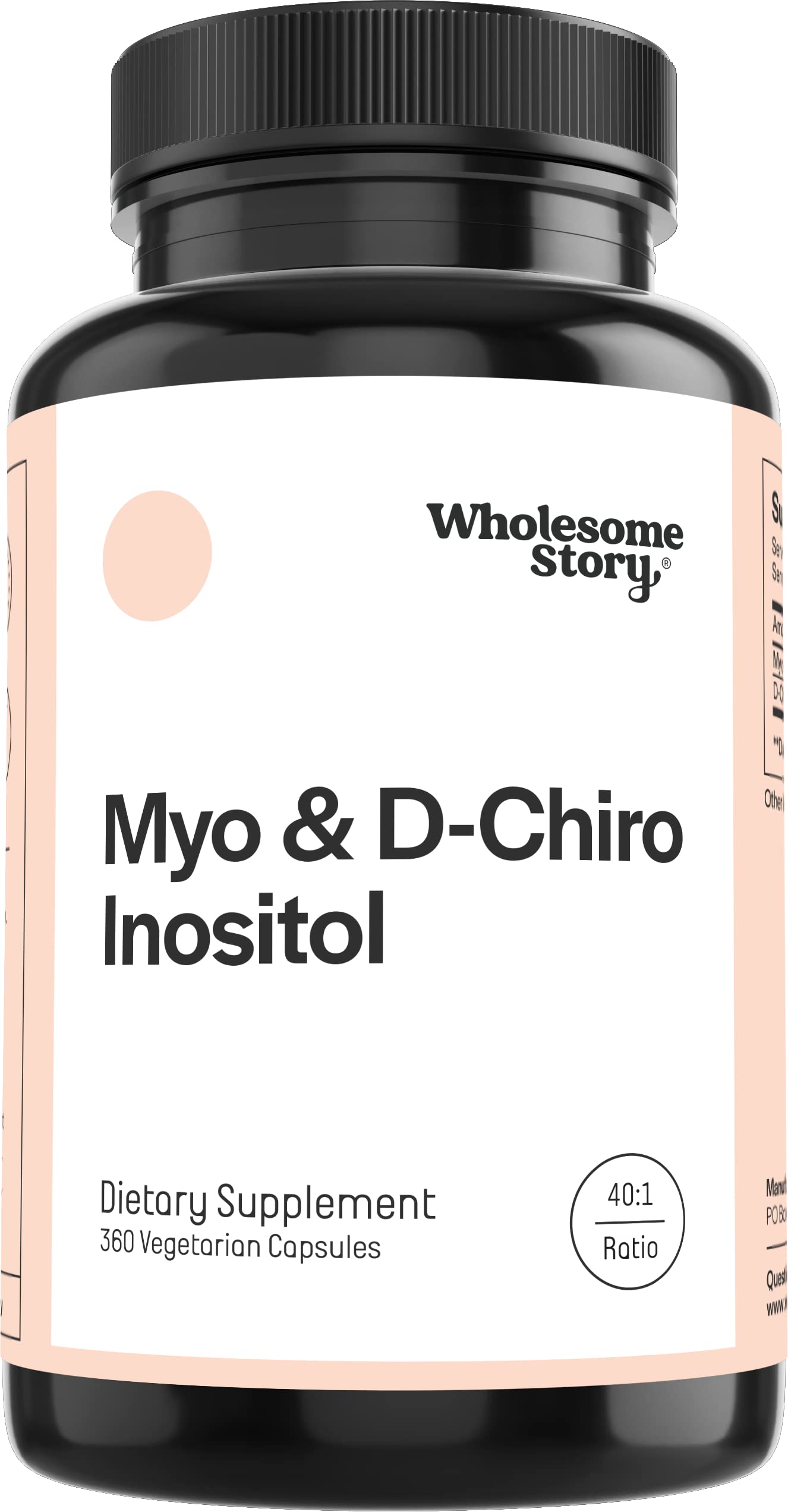 Foto 2 pulgar | Suplemento Wholesome Story Con Mioinositol Y D-chiro Inositol - Venta Internacional.