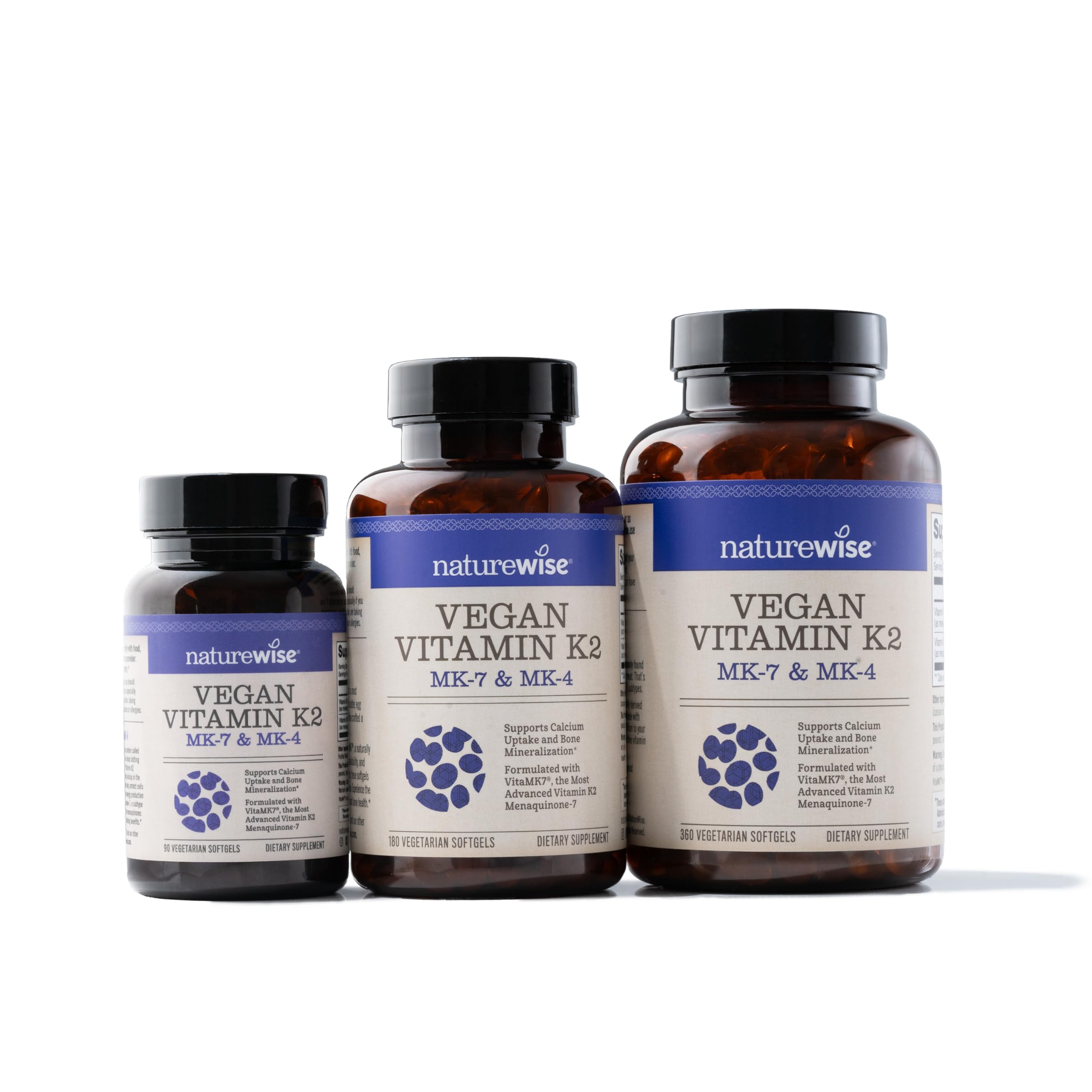 Foto 7 pulgar | Suplemento De Vitamina K2 Mk-7 De Naturewise De 100 Mcg Y Mk-4 De 500 Mcg - Venta Internacional.