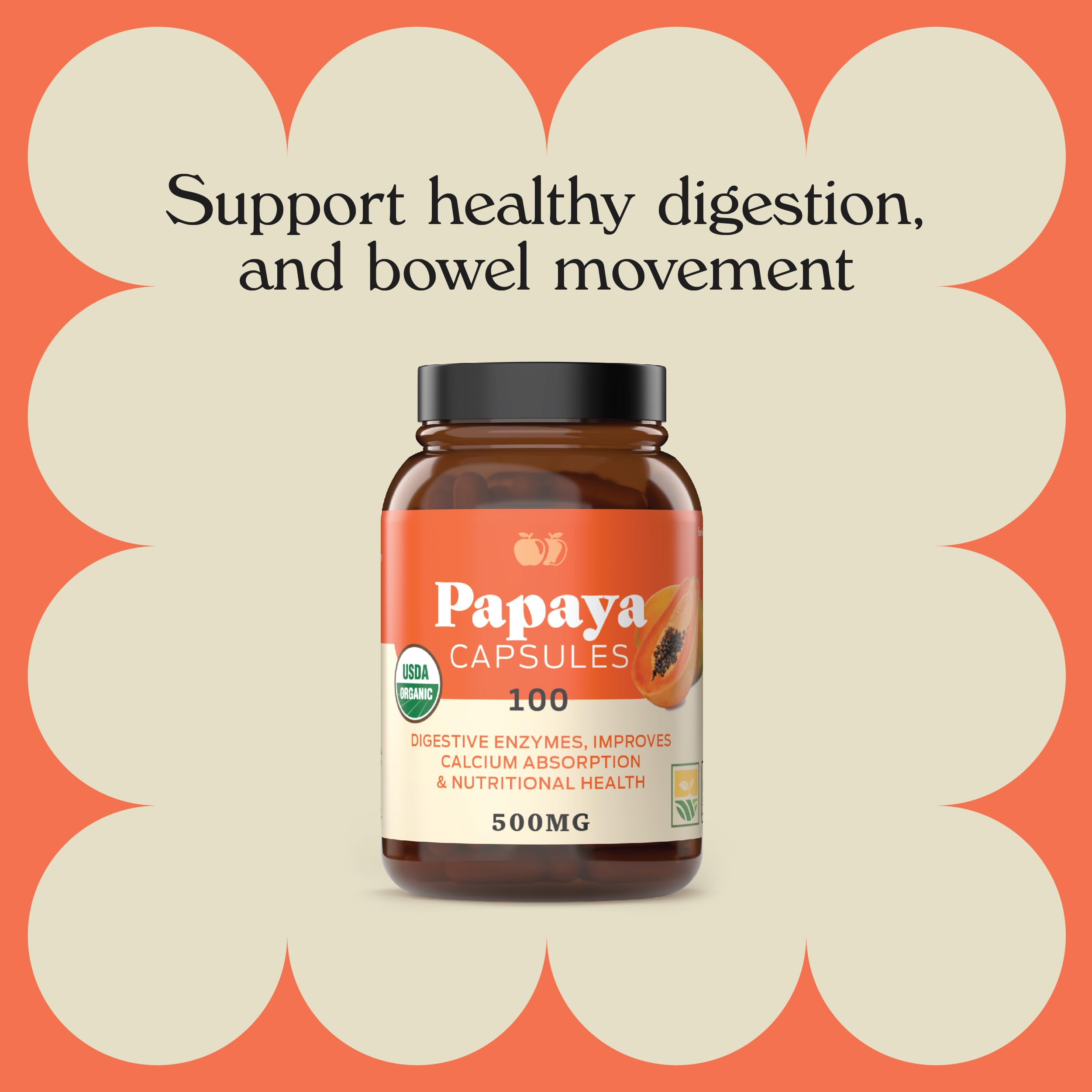 Foto 4 pulgar | Complementa La Enzima Orgánica De Papaya De Complete Natural Products - Venta Internacional.