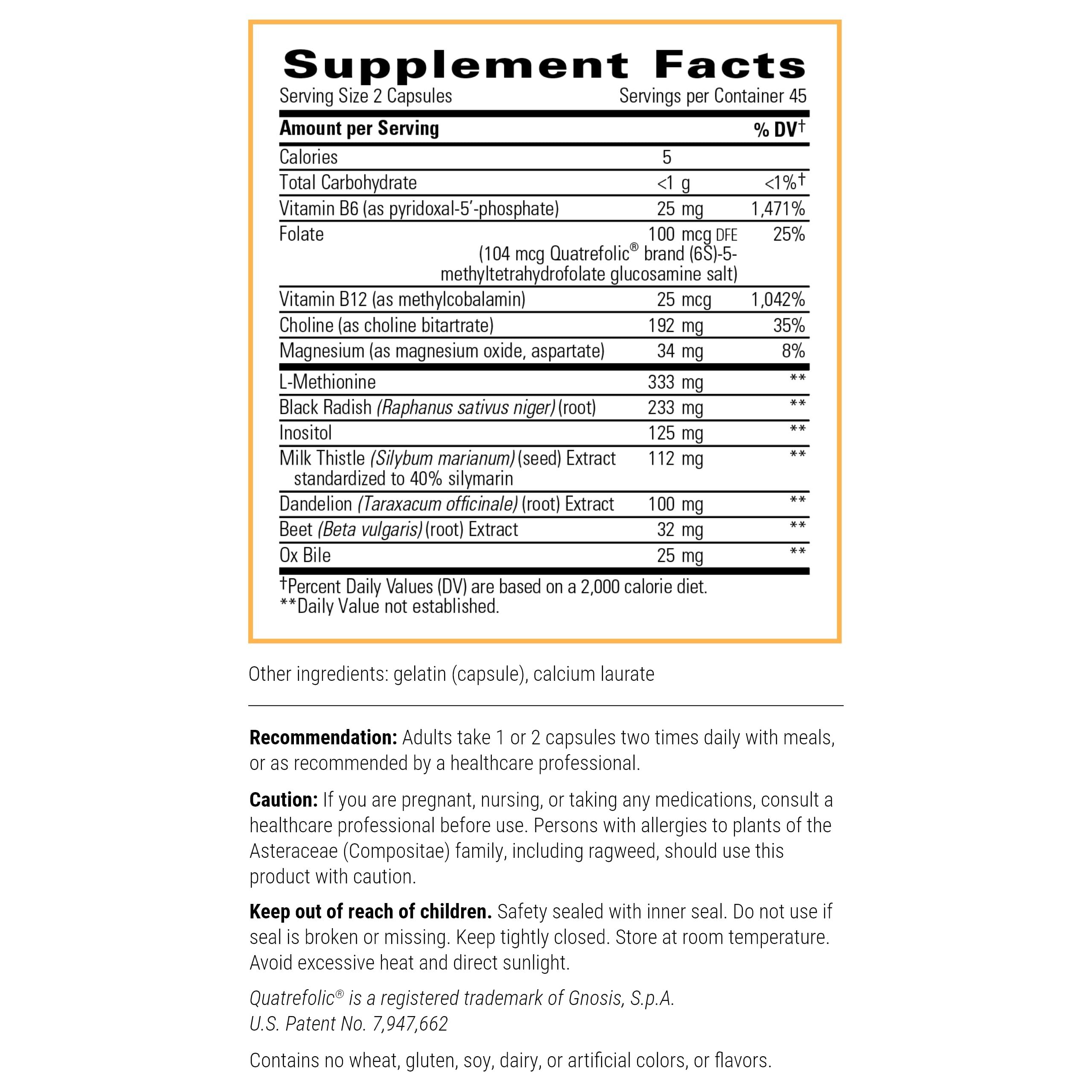 Foto 3 pulgar | Suplemento De Apoyo Hepático Integrative Therapeutics 90 Cápsulas - Venta Internacional.