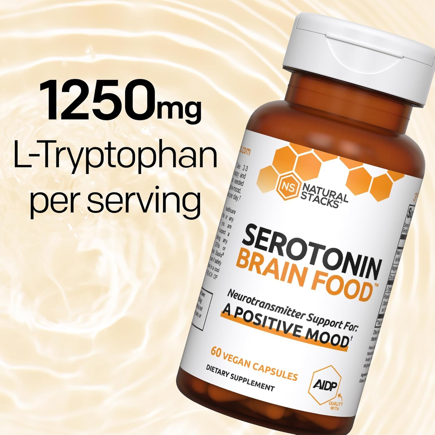 Foto 4 pulgar | Suplemento Natural Stacks Serotonin Brain Food 60 Cápsulas - Venta Internacional.