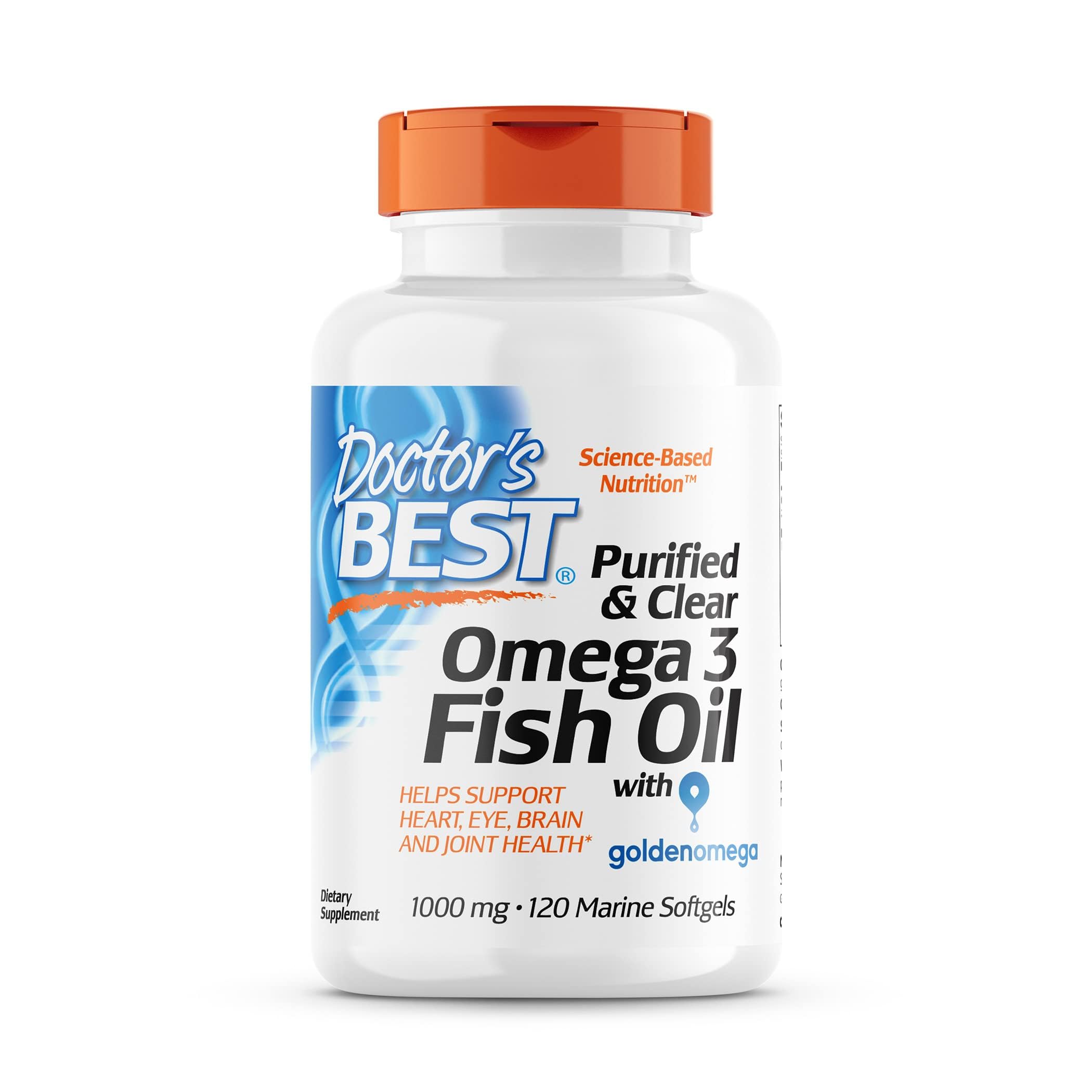 Foto 2 pulgar | Suplemento De Aceite De Pescado Omega 3 Purificado Y Transparente De Doctor's Best, 120 Ml - Venta Internacional.