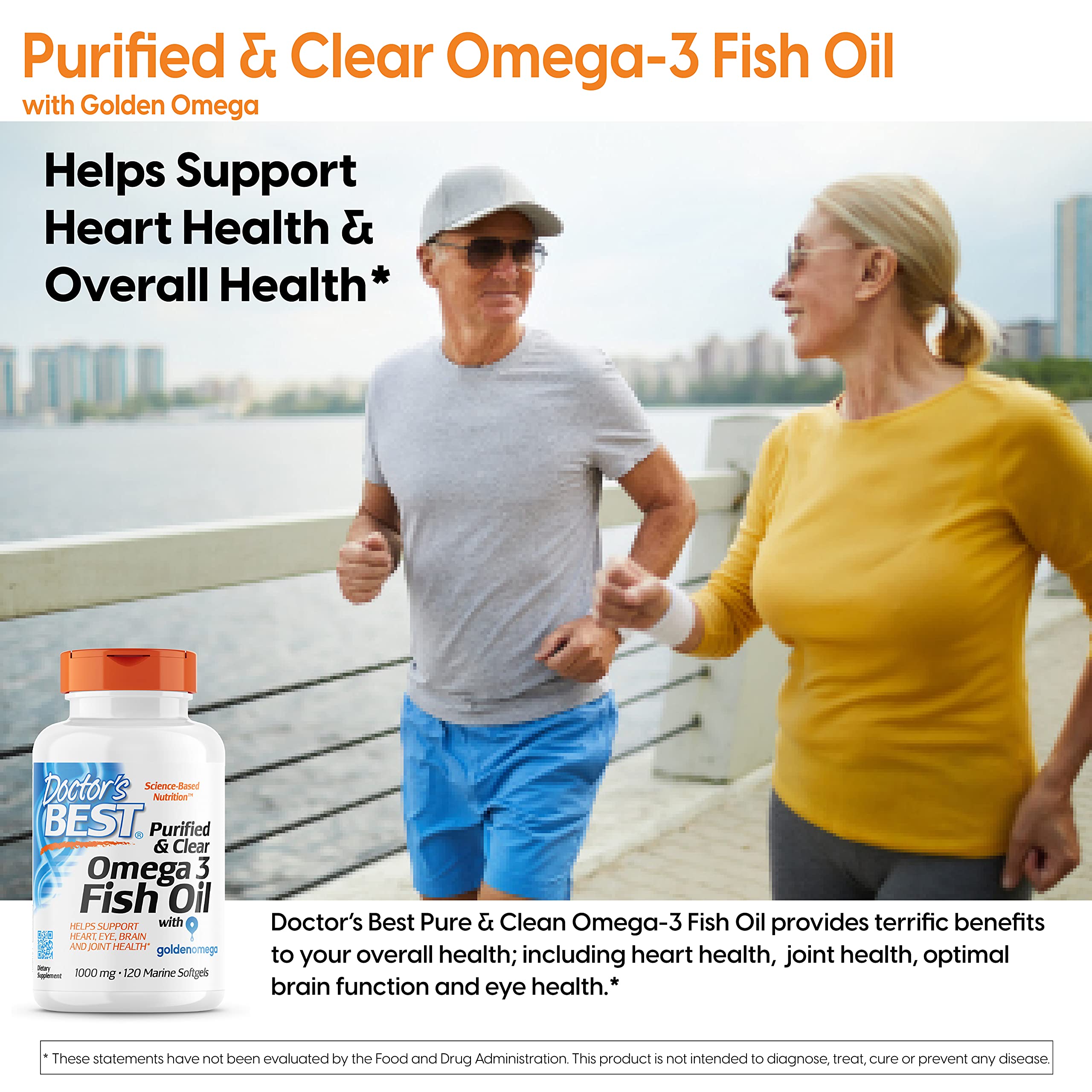 Foto 3 pulgar | Suplemento De Aceite De Pescado Omega 3 Purificado Y Transparente De Doctor's Best, 120 Ml - Venta Internacional.