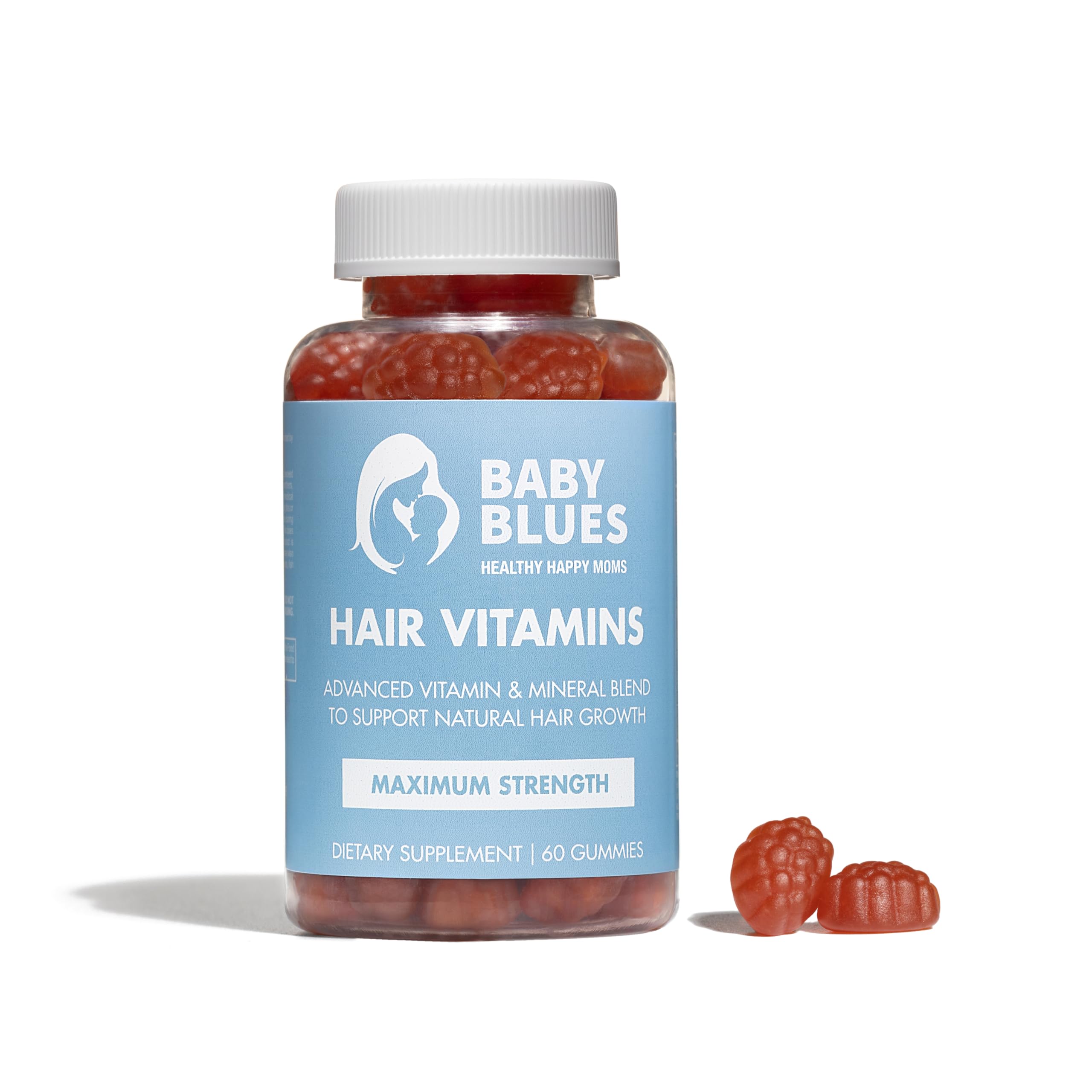 Foto 2 pulgar | Gomitas De Maracuyá Posparto Con Vitaminas Para La Pérdida Del Cabello Baby Blues - Venta Internacional.