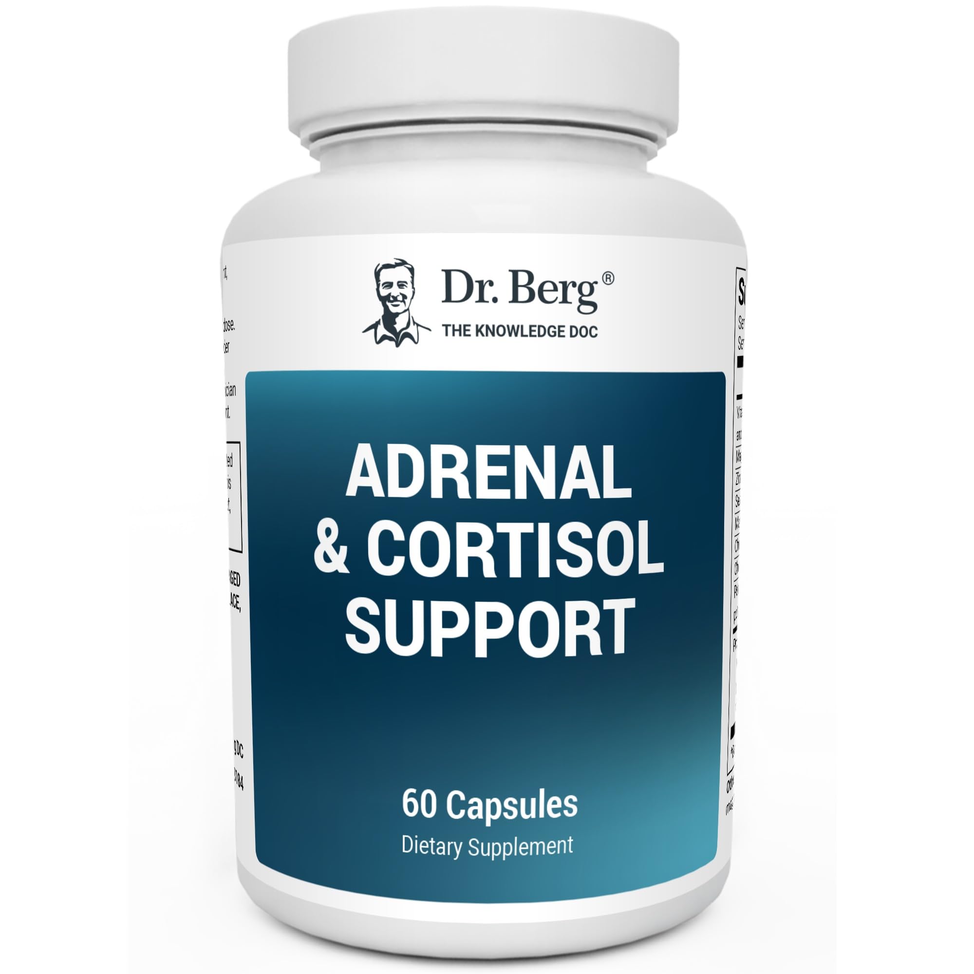 Suplemento Dr. Berg En Cápsulas Suprarrenales Y De Cortisol 60 Cápsulas - Venta Internacional.