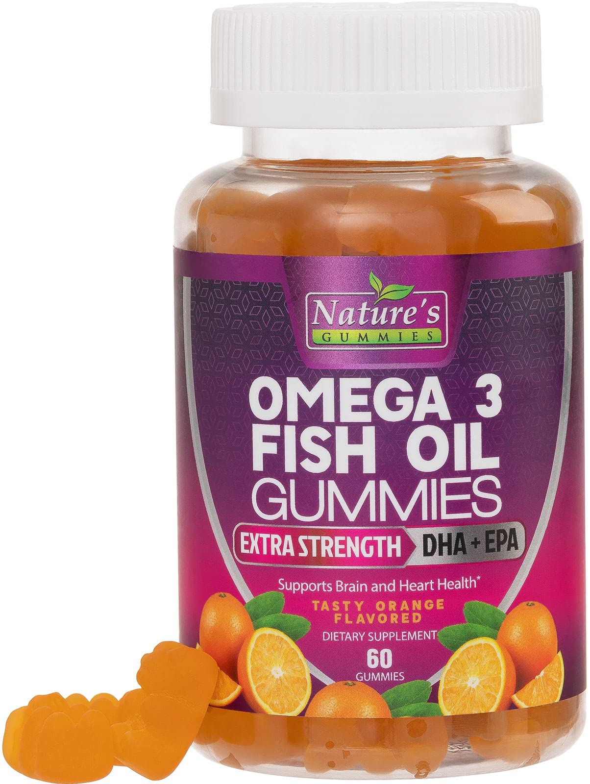 Foto 2 pulgar | Complementa Las Gomitas De Aceite De Pescado Omega 3 De Nature's Nutrition - Venta Internacional.