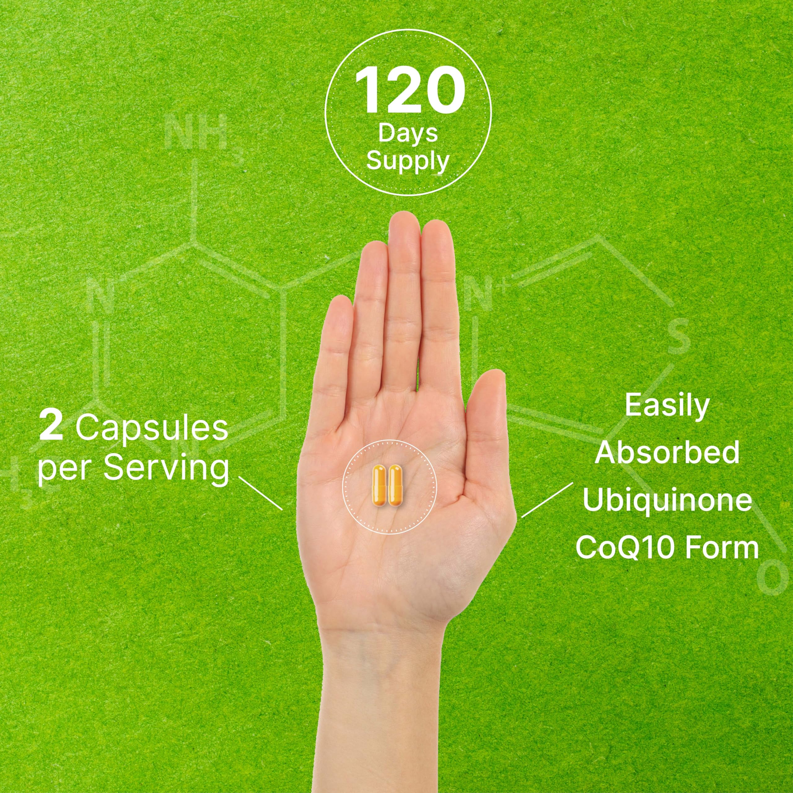 Foto 6 pulgar | Oferta De Suplementos: Suplemento De Coq10, 100 Mg Con Omega 3, 240 Cápsulas - Venta Internacional.