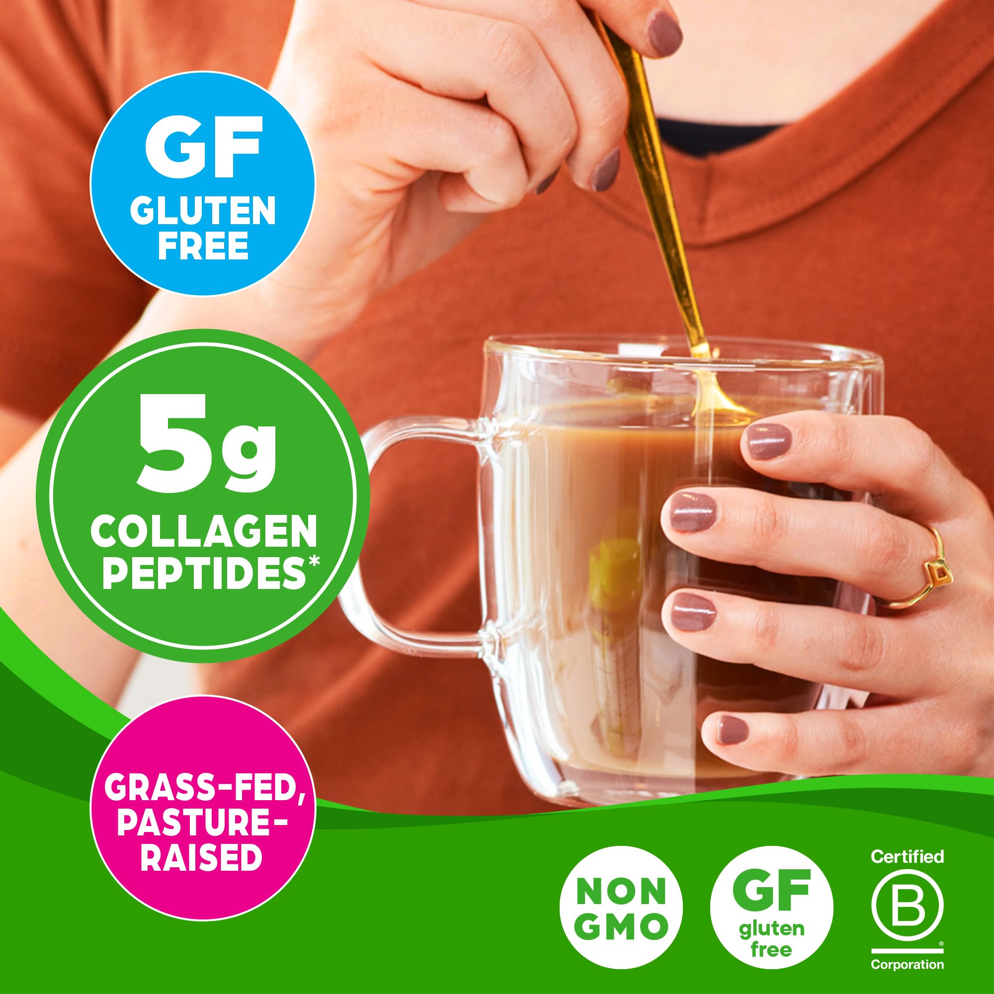 Foto 4 pulgar | Suplemento De Péptidos De Colágeno Orgain Hydrolized, 5 G, Paquete De 25 - Venta Internacional.