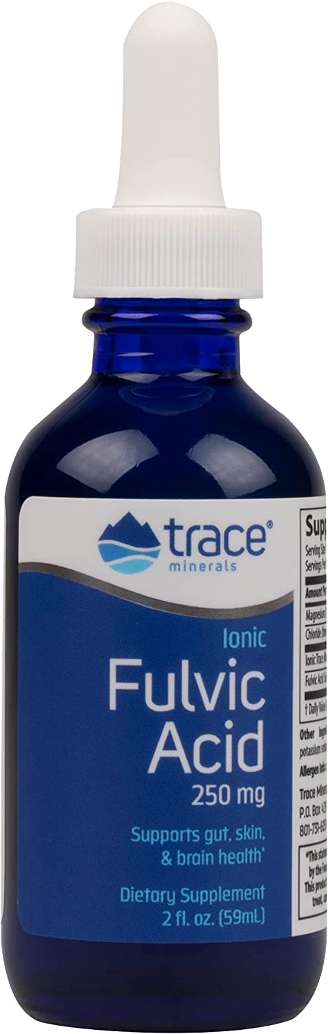 Suplemento De Ácido Fúlvico Iónico Líquido Trace Minerals Research - Venta Internacional.