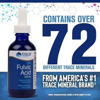 Foto 2 | Suplemento De Ácido Fúlvico Iónico Líquido Trace Minerals Research - Venta Internacional.