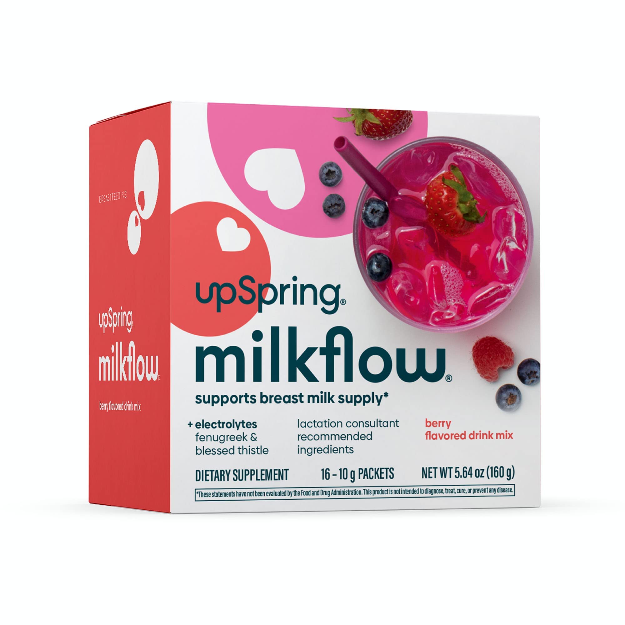 Foto 1 | Suplemento Y Bebida, Mezcla Upspring Milkflow, Electrolito Y Fenogreco - Venta Internacional.